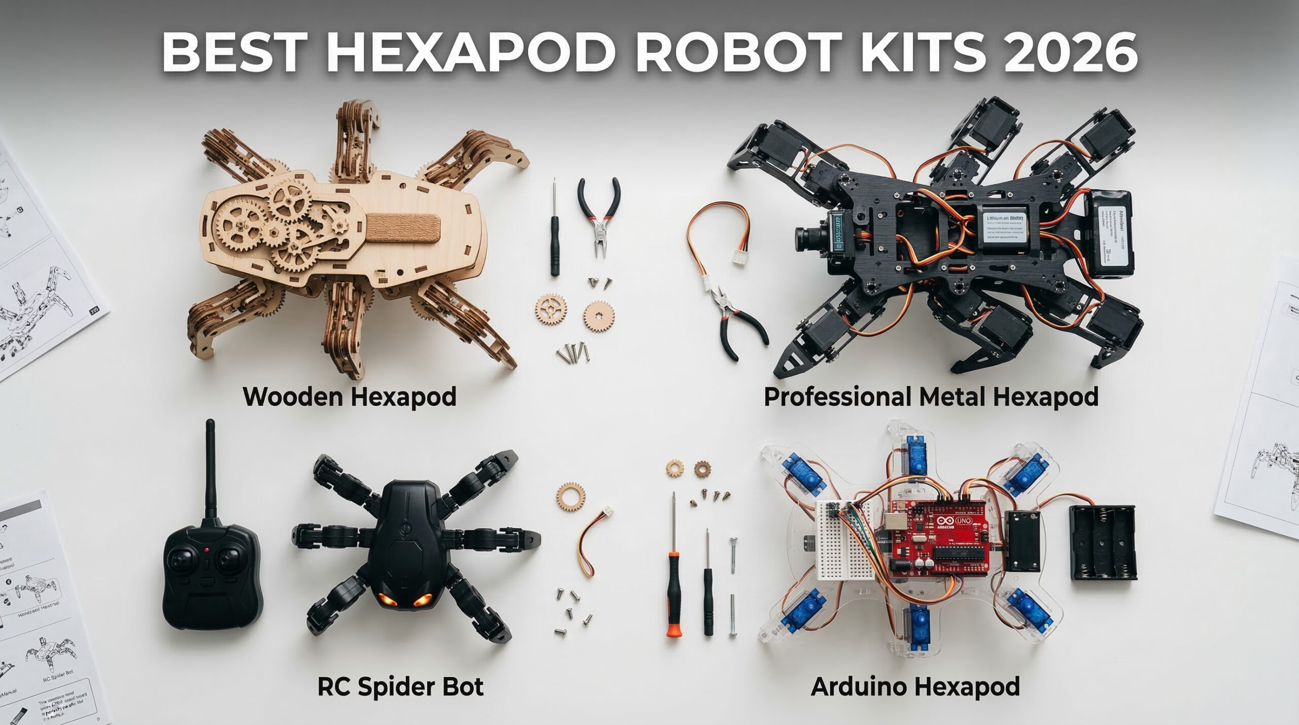 best hexapod robot kits