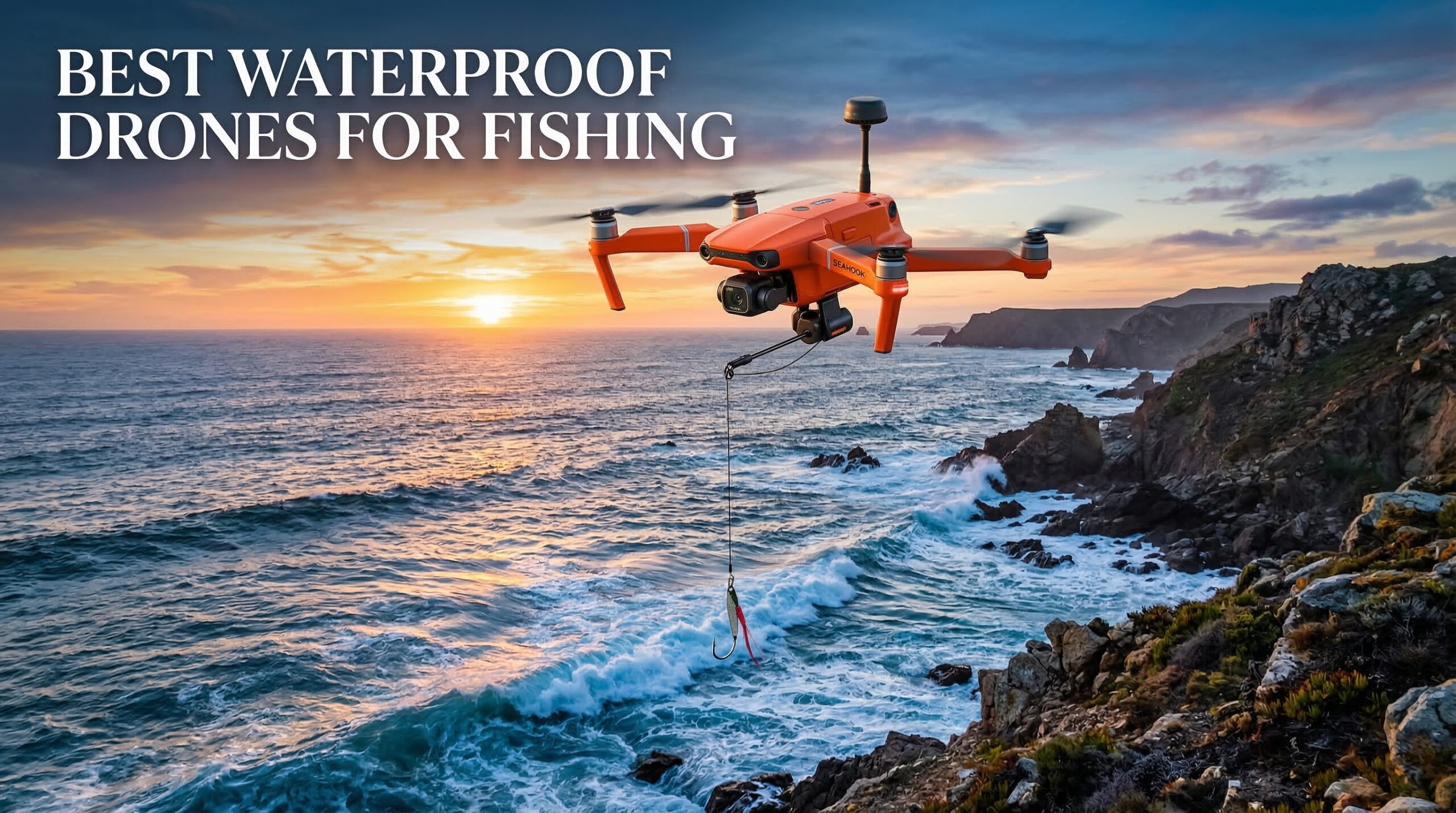 best waterproof drones for fishing