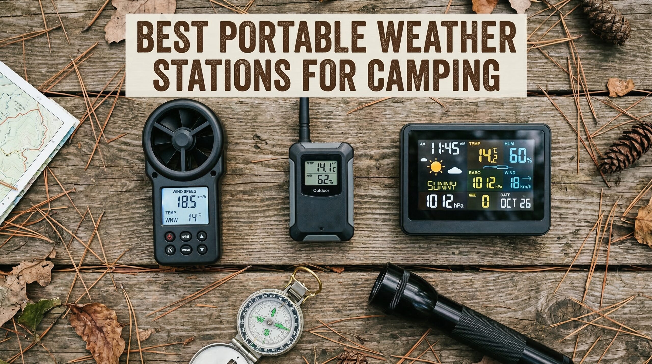 best portable weather stations for camping