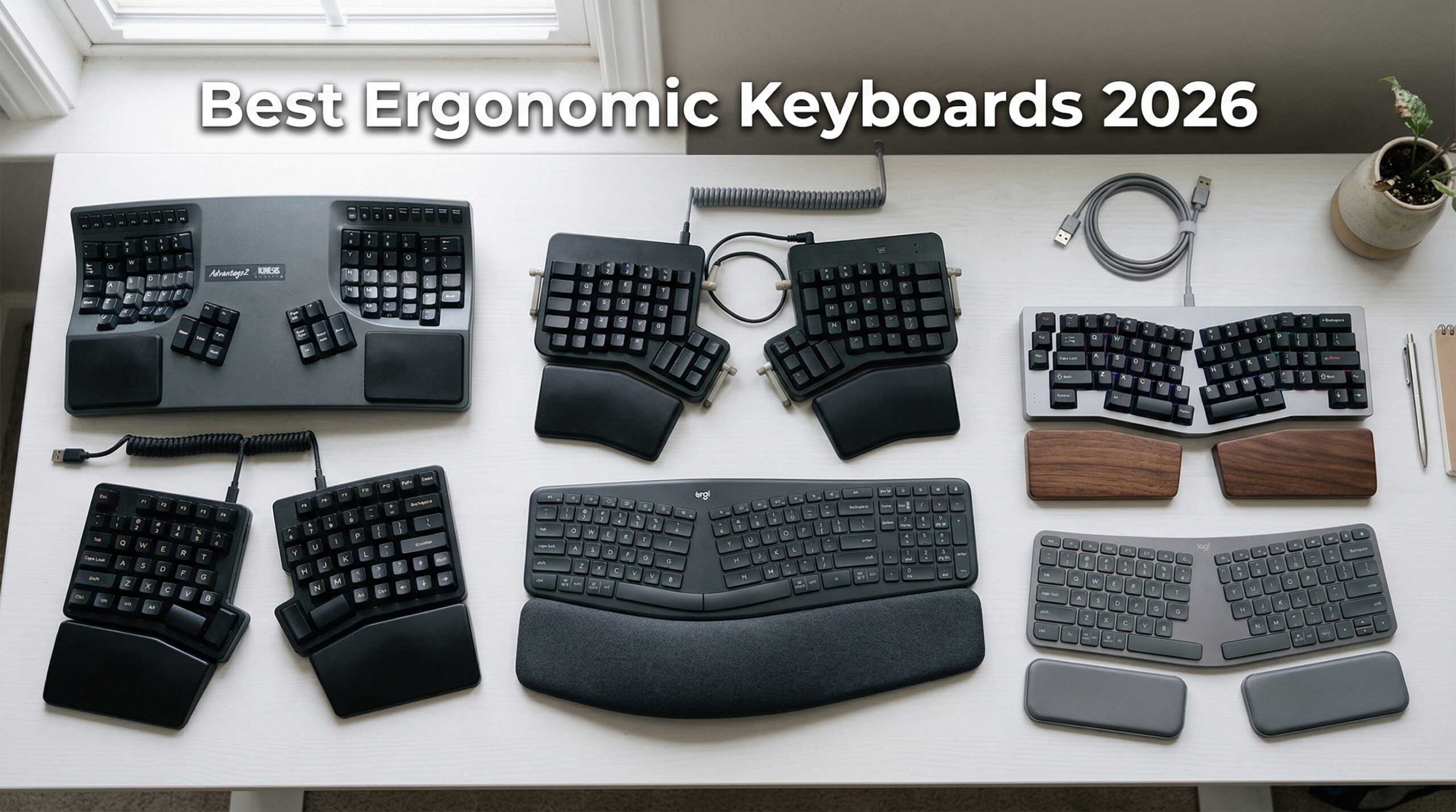 best ergonomic keyboards for wrist pain