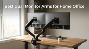 best dual monitor arms for home office