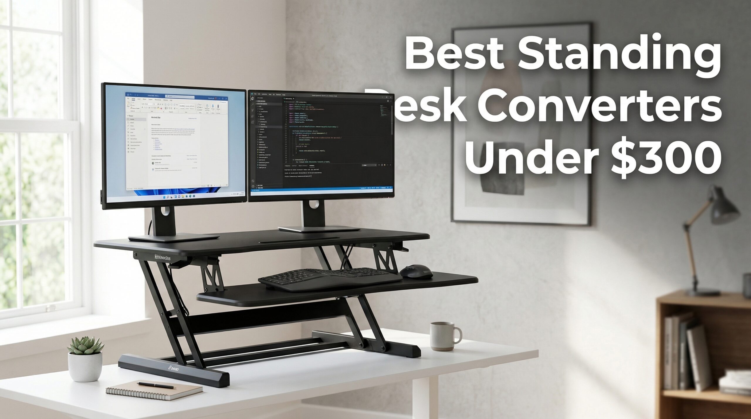 best standing desk converters under $300