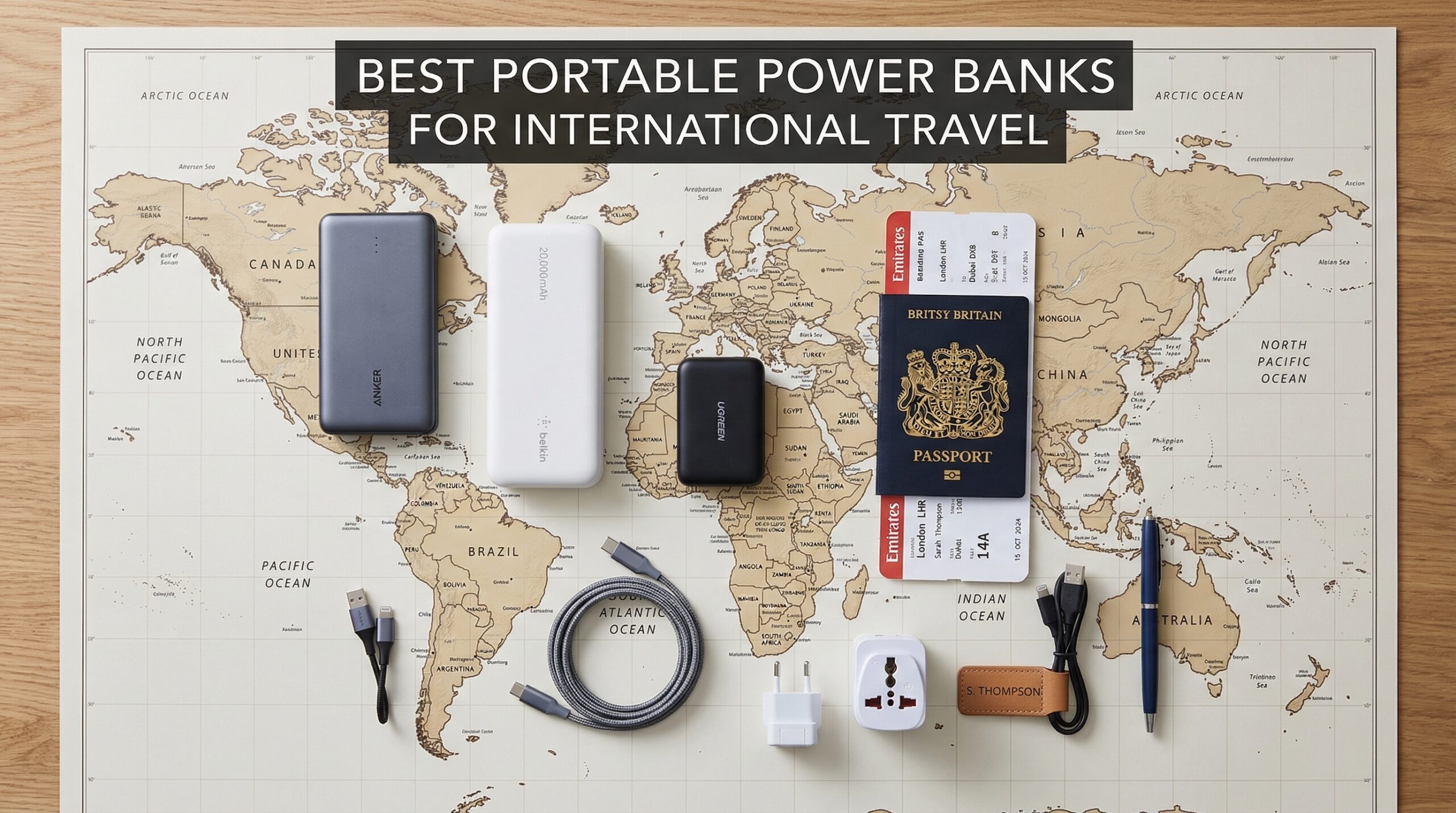 best portable power banks for international travel
