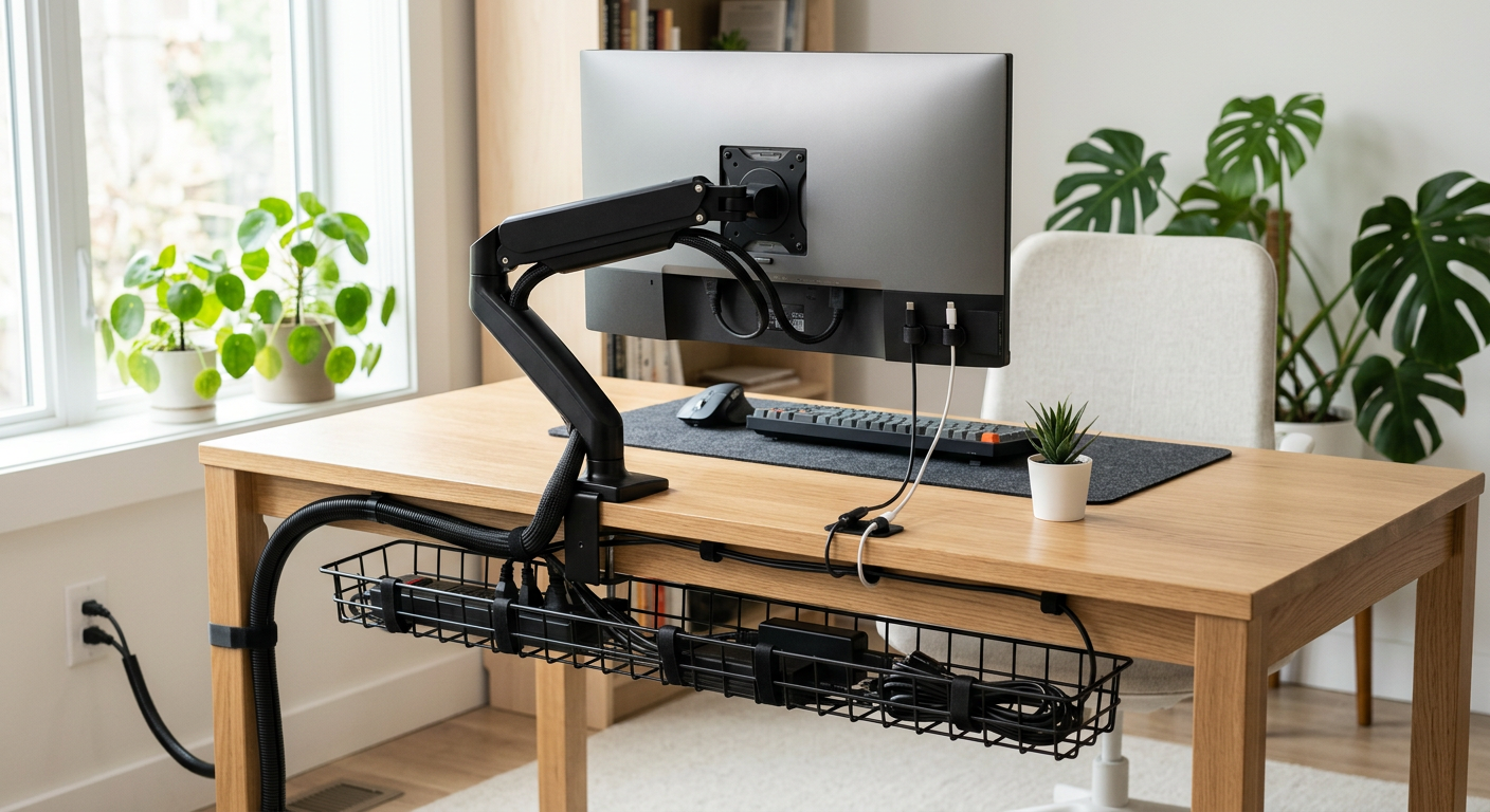 best cable management solutions for desks