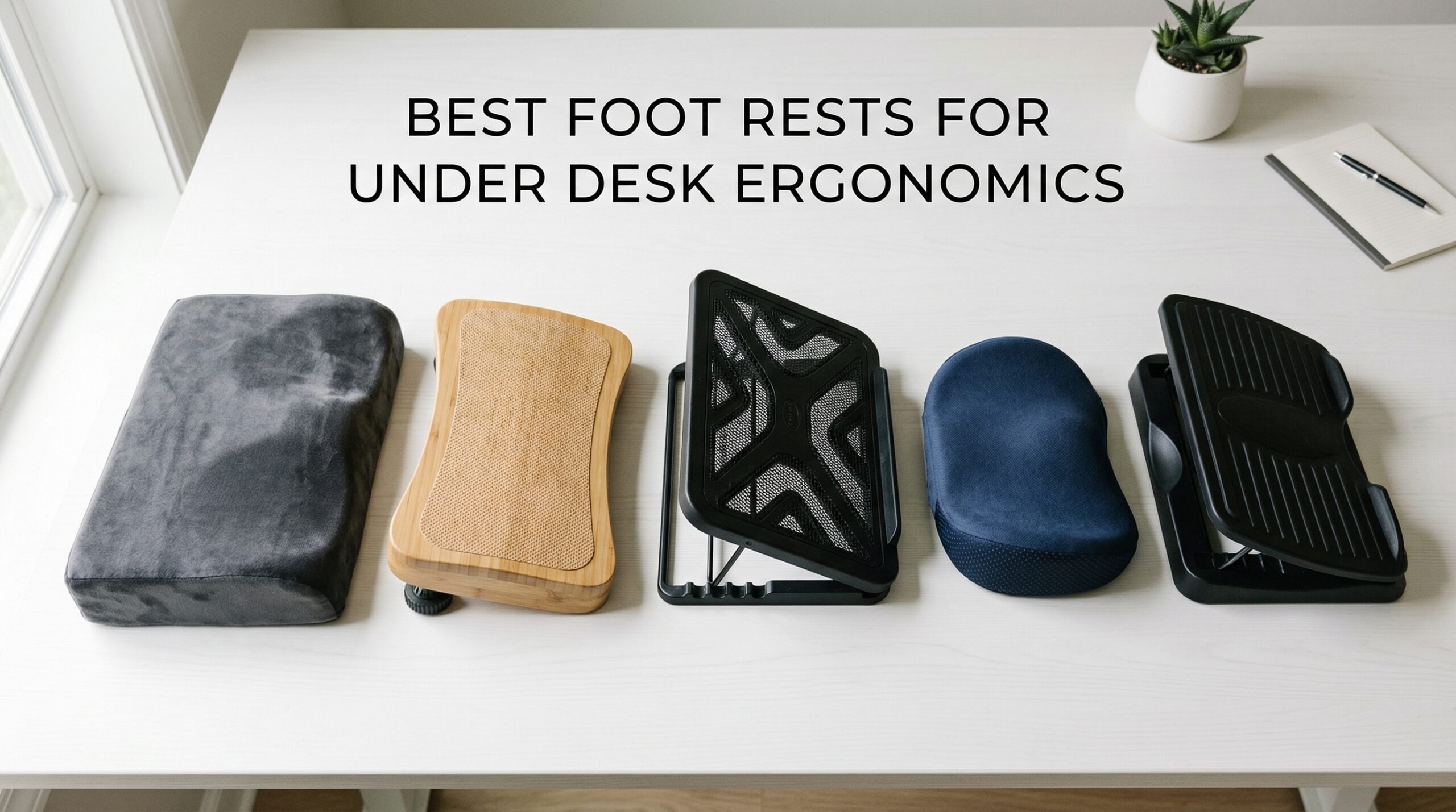 best foot rests for under desk ergonomics