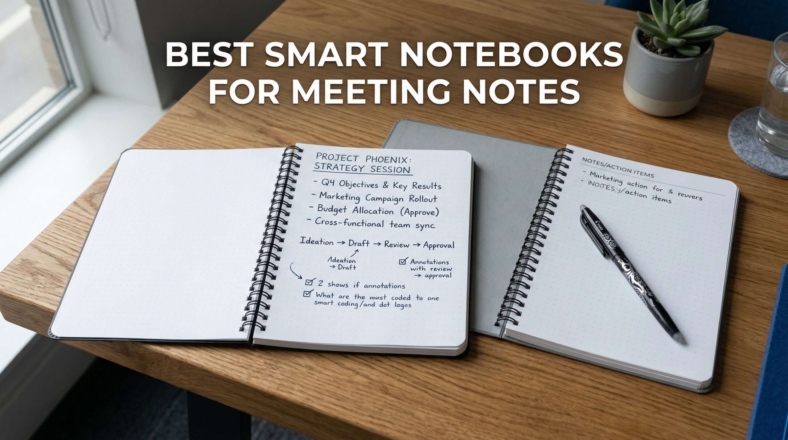 best smart notebooks for meeting notes