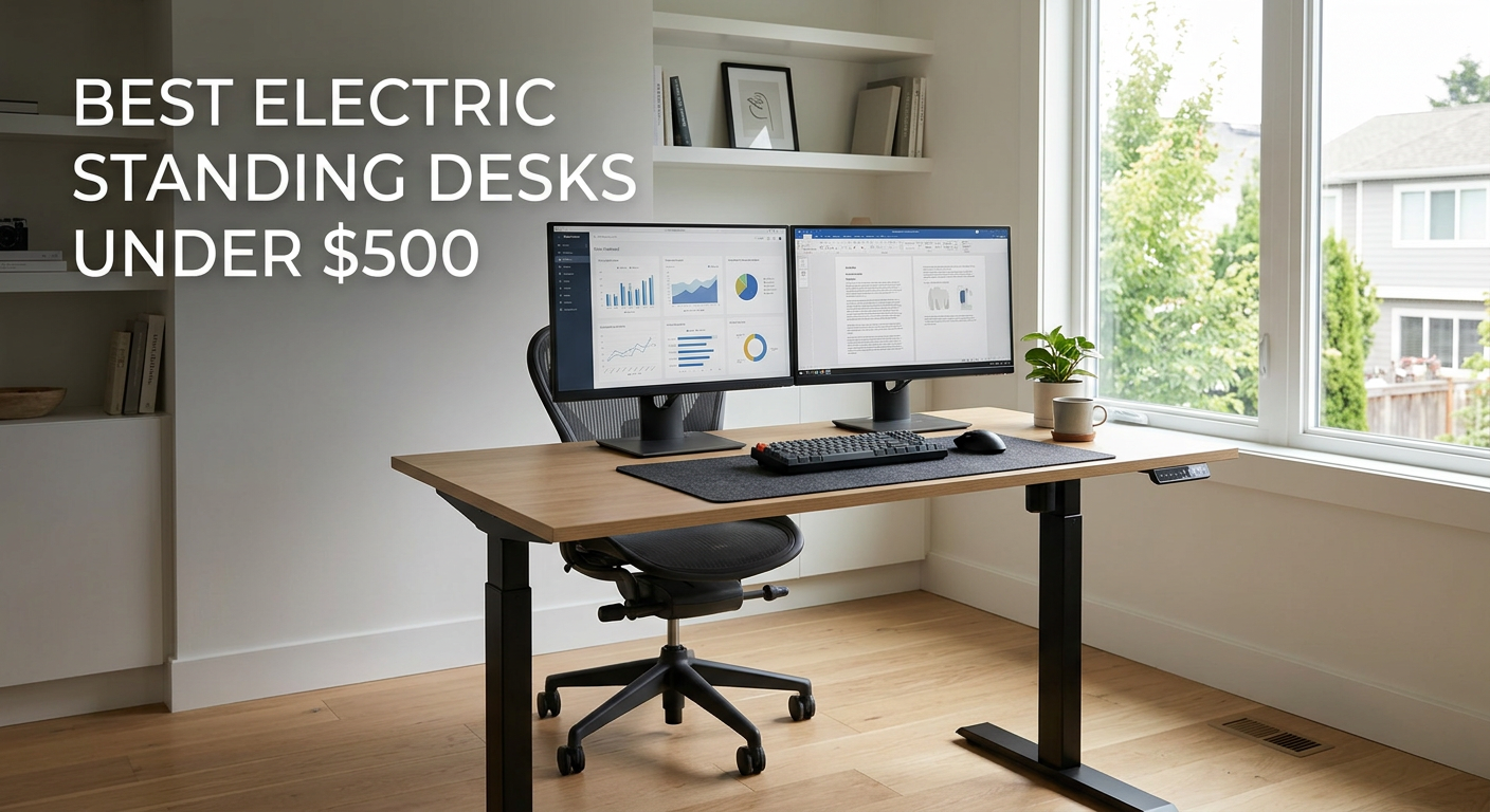 best electric standing desks under $500