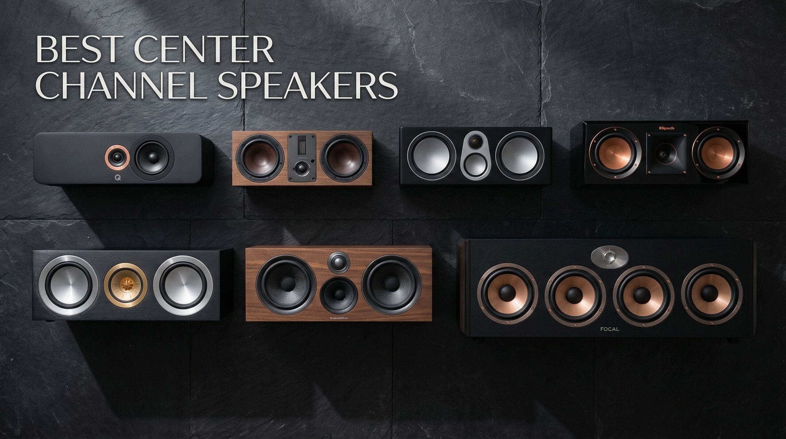 best center channel speakers