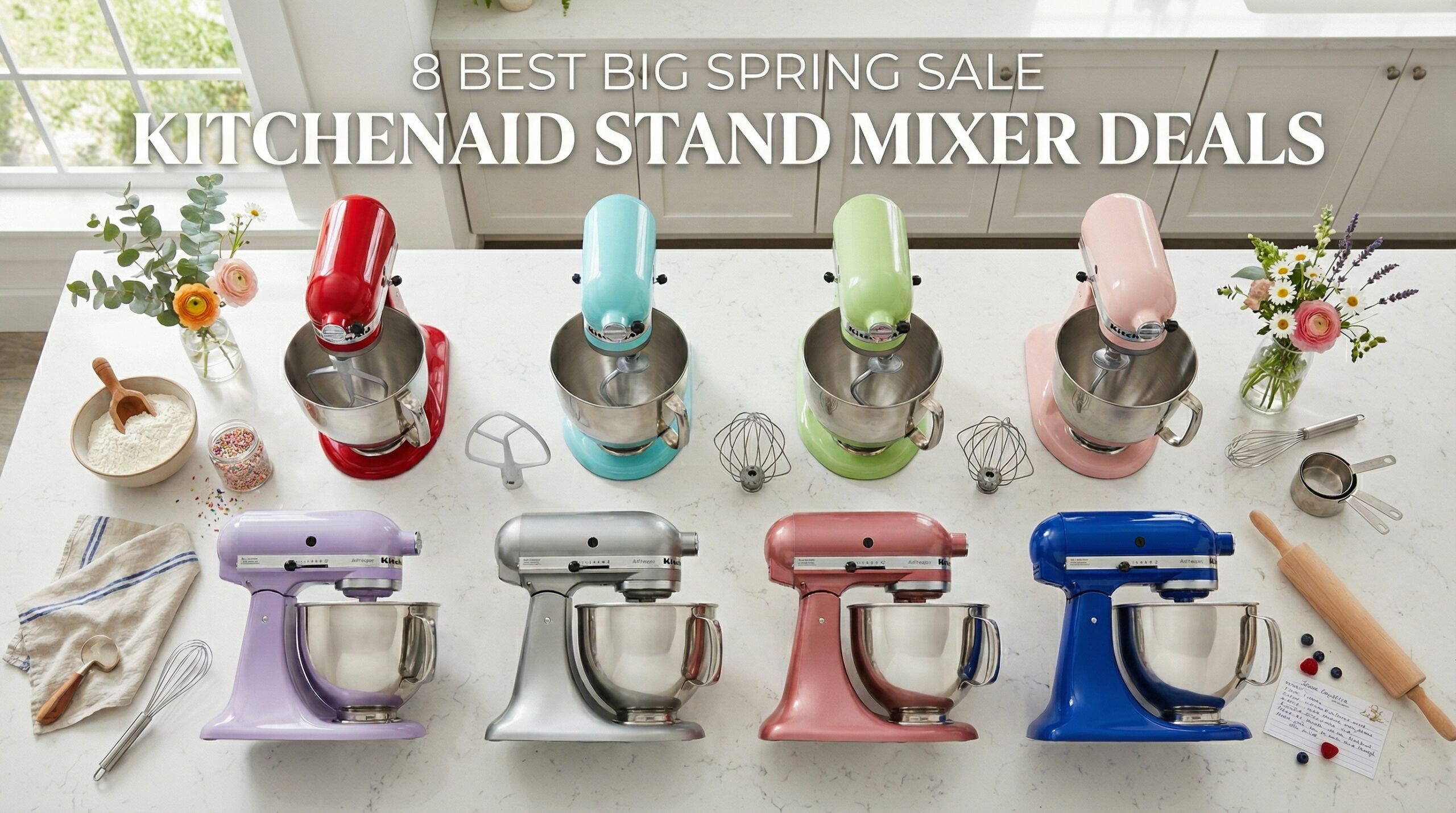 Best Big Spring Sale KitchenAid Stand Mixer Deals on Amazon