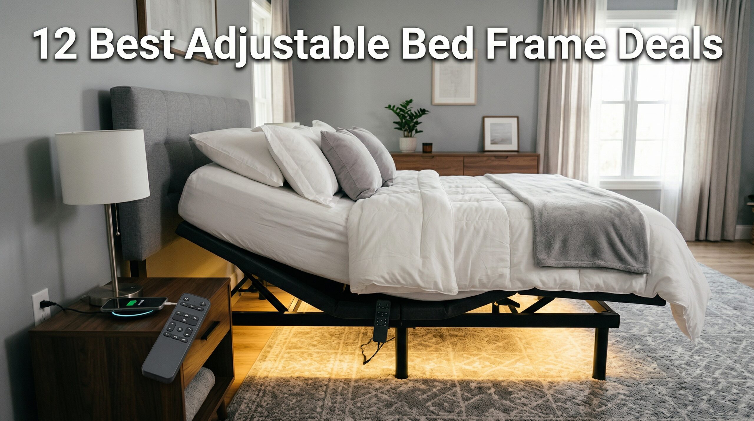 Best Big Spring Sale Adjustable Bed Frame Deals on Amazon