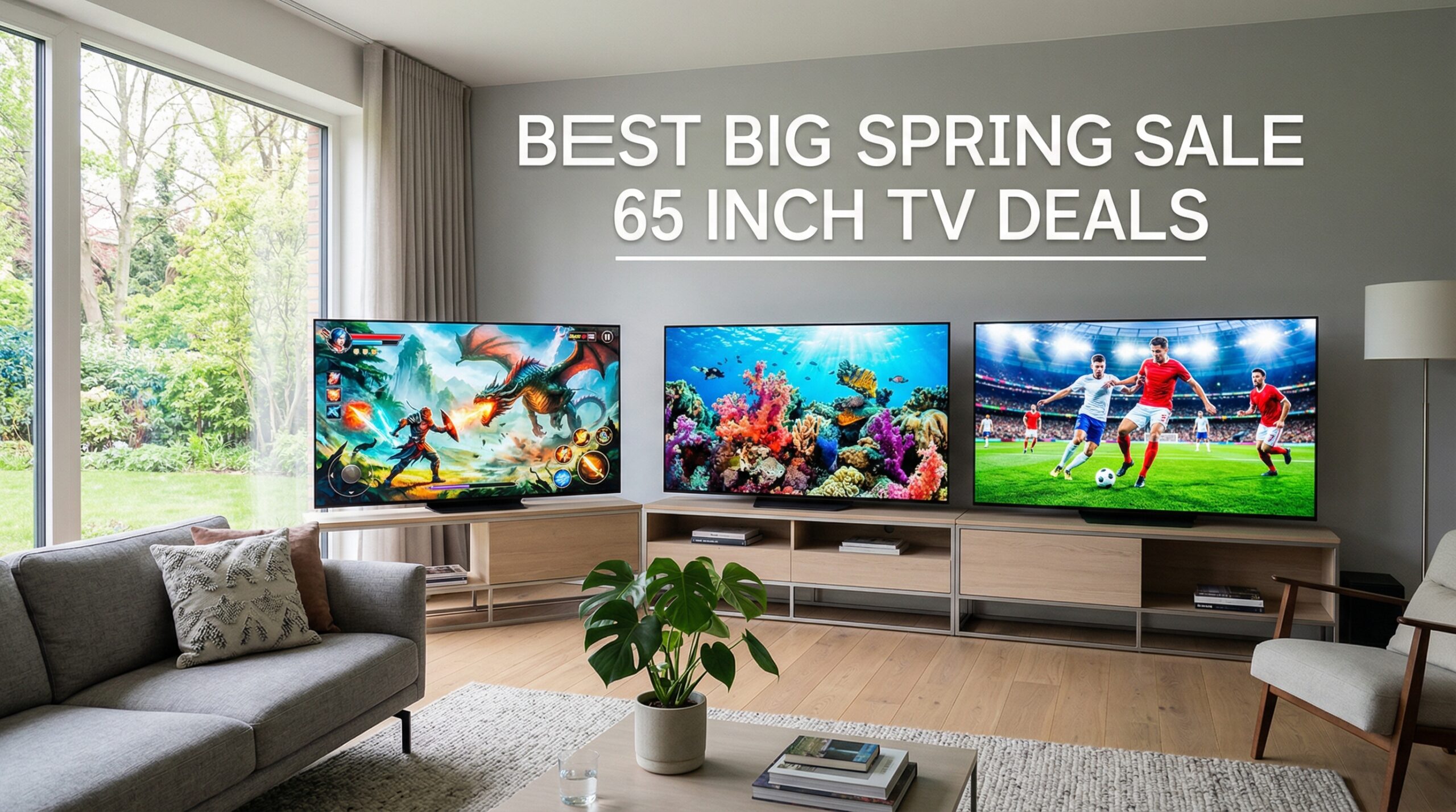 Best Big Spring Sale 65 Inch TV Deals on Amazon