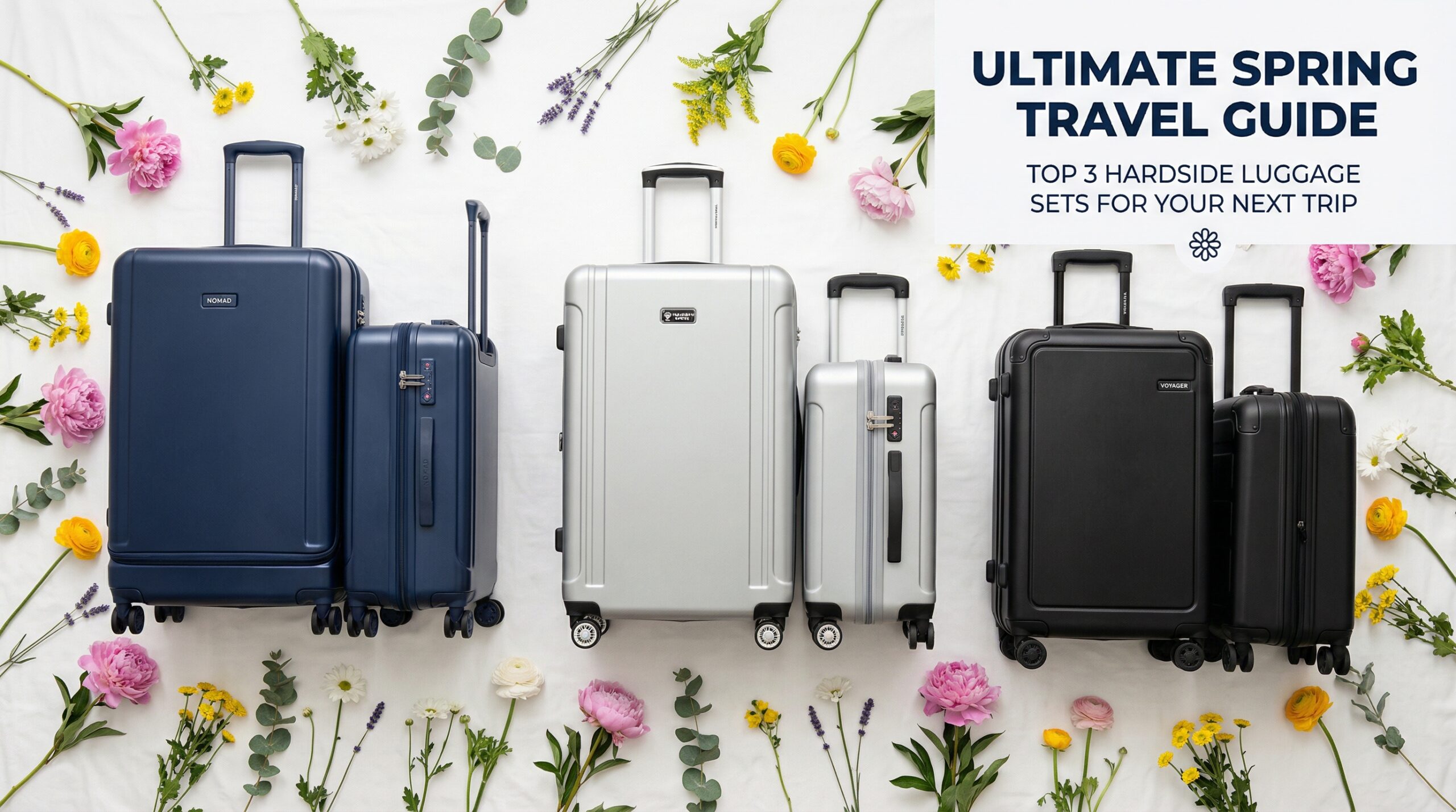 Best Big Spring Sale Luggage Set Deals on Amazon