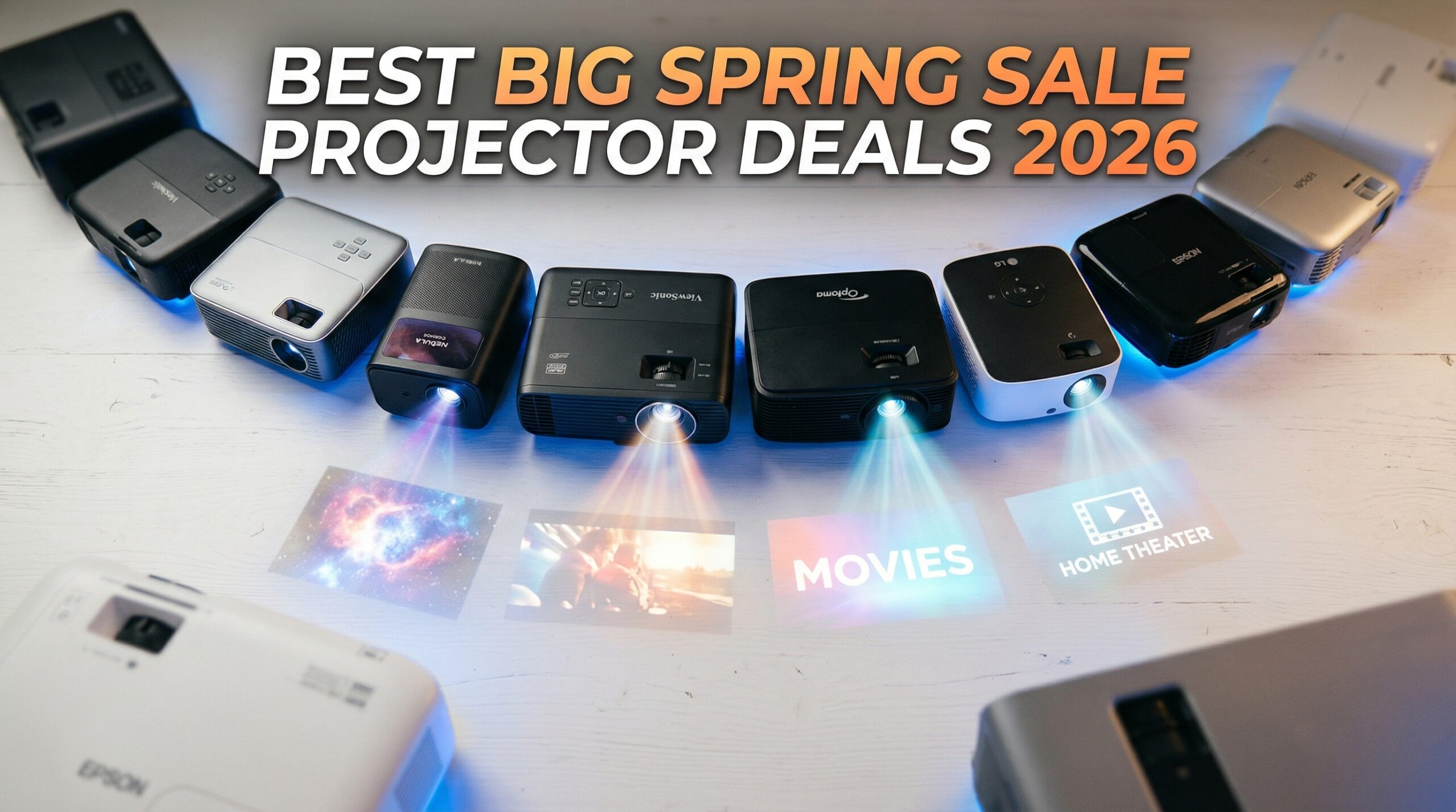 Best Big Spring Sale Projector Deals on Amazon