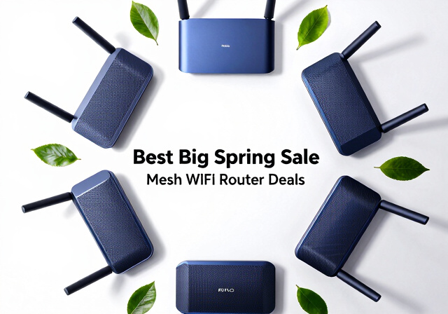 Best Big Spring Sale Mesh WiFi Router Deals on Amazon