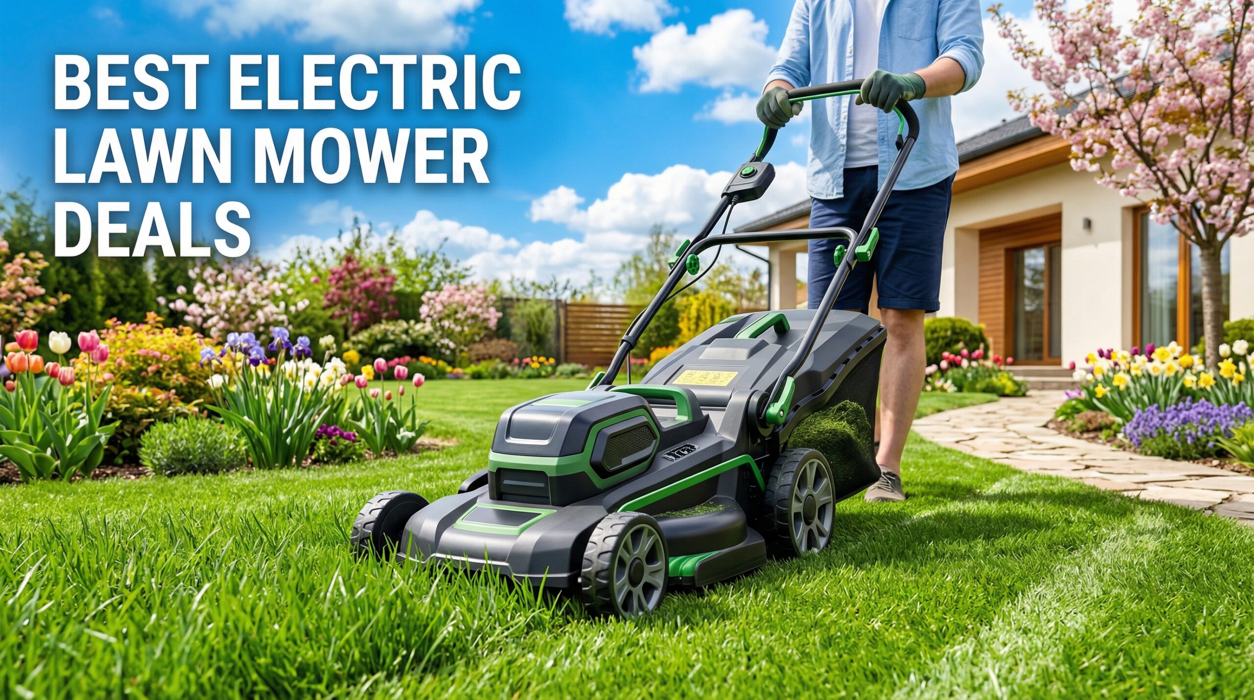 Best Big Spring Sale Electric Lawn Mower Deals on Amazon
