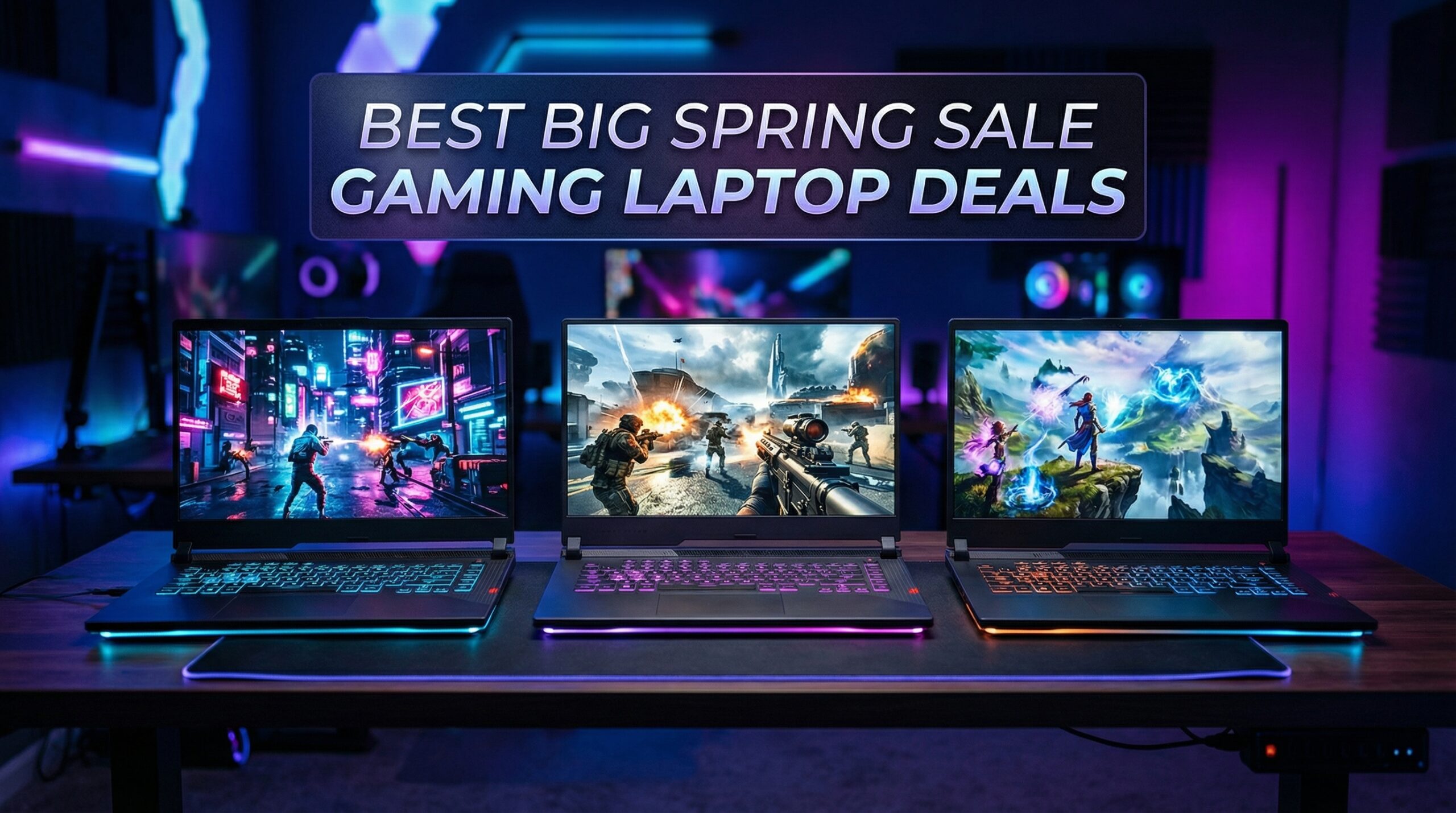 Best Big Spring Sale Gaming Laptop Deals on Amazon