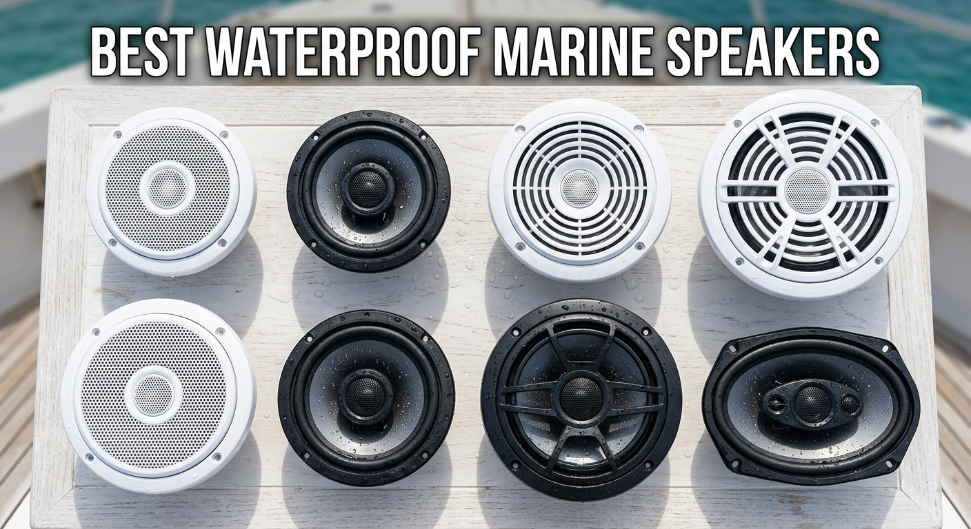 best waterproof marine speakers