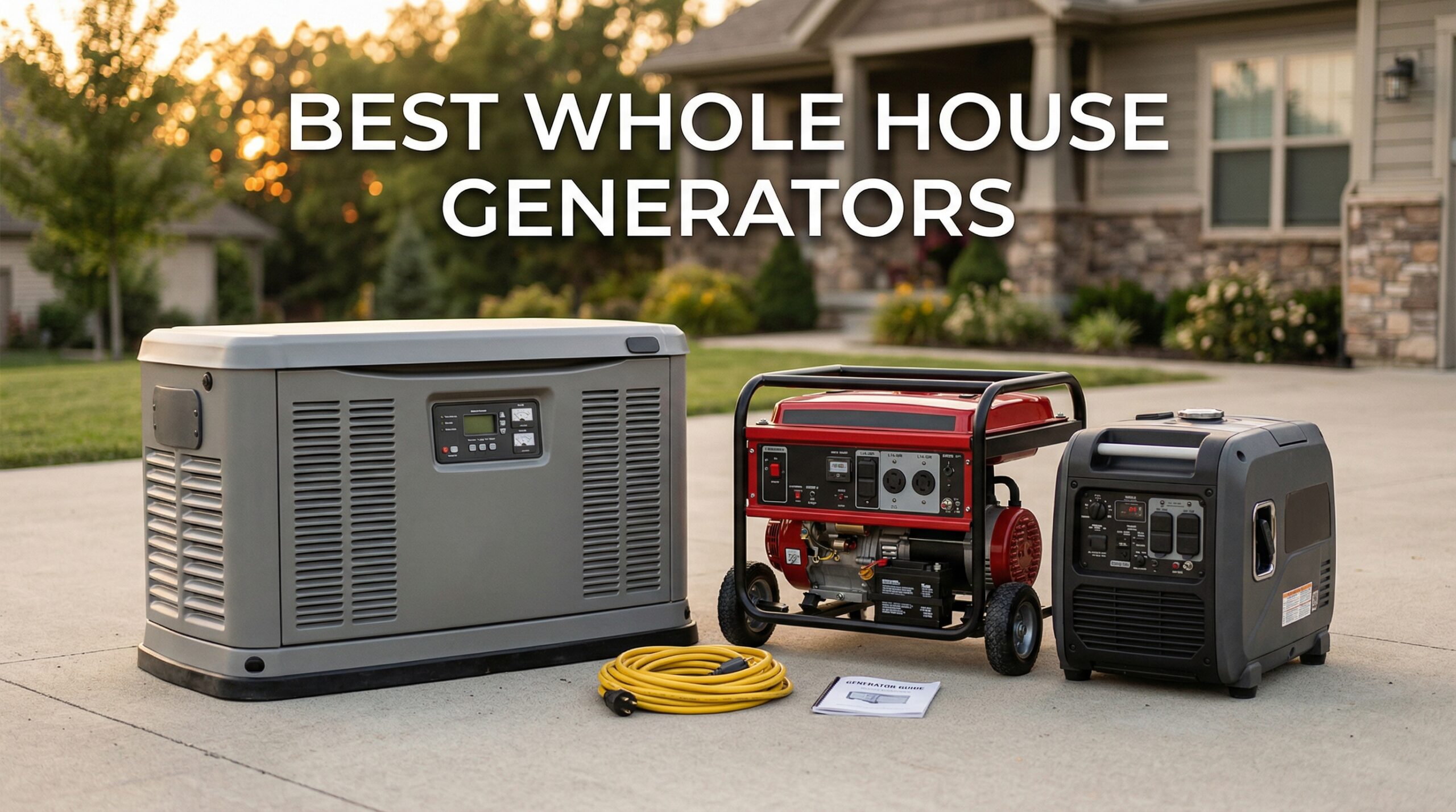 best whole house generators