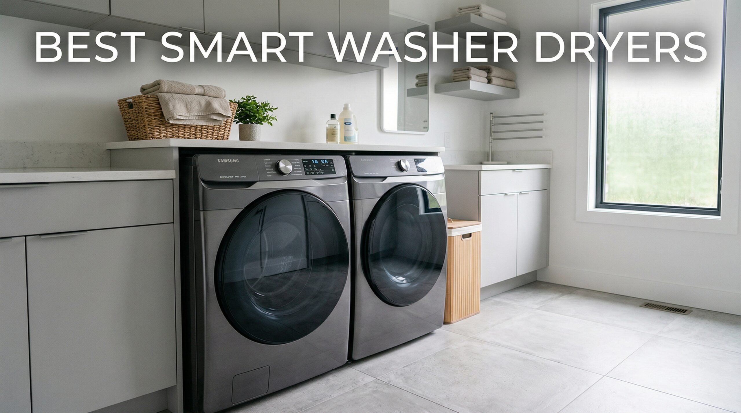 best smart washer dryers