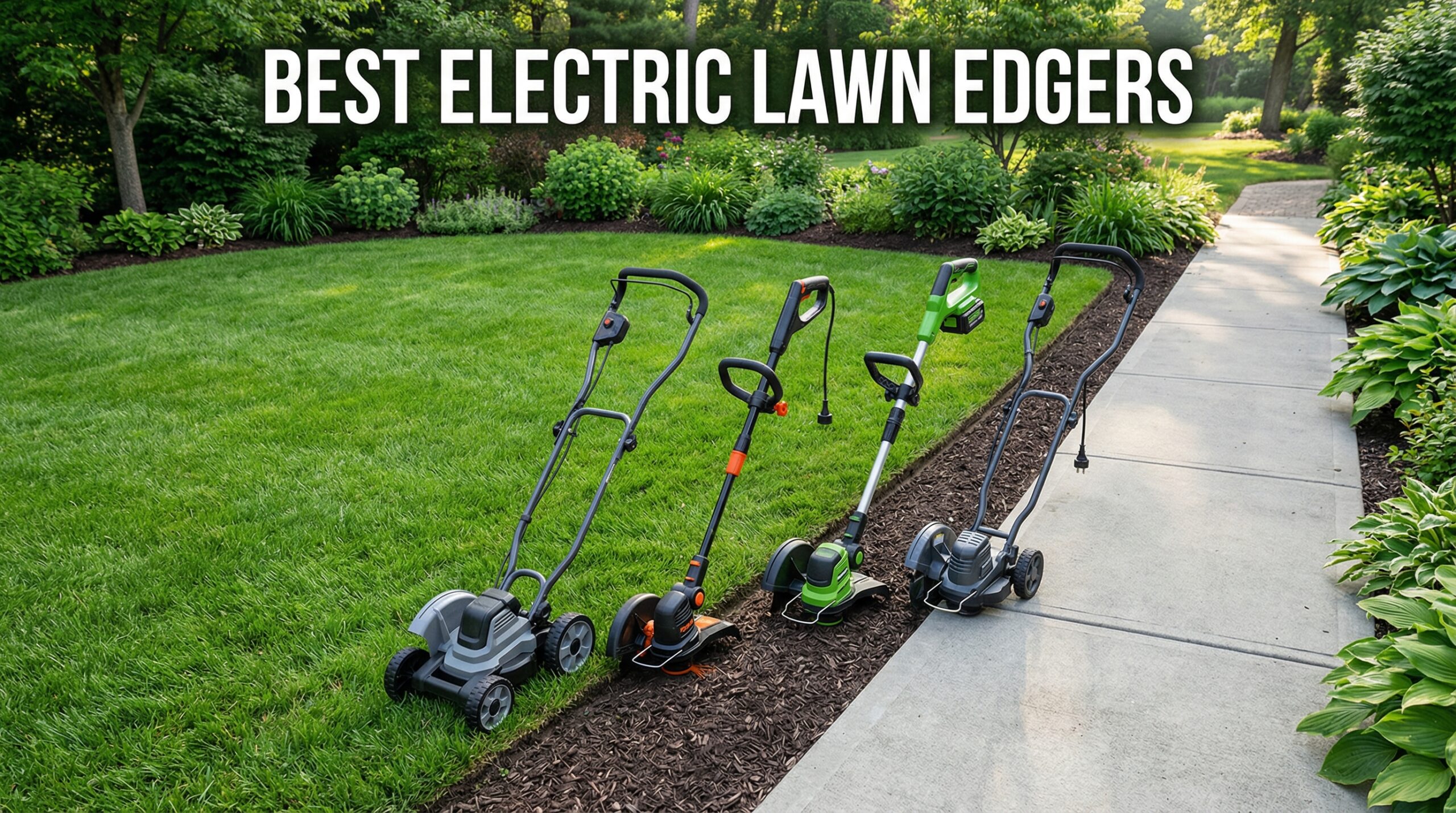 best electric lawn edgers