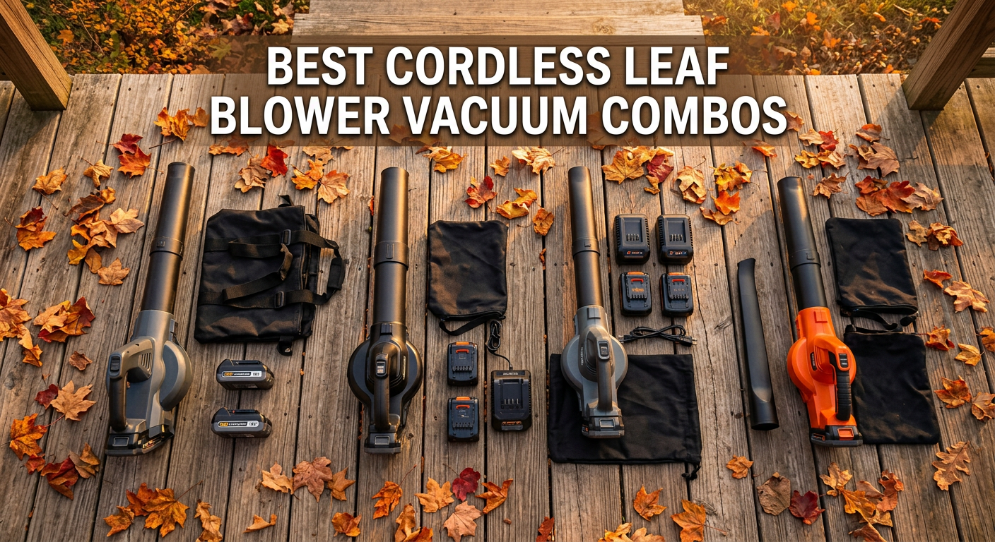 best cordless leaf blower vacuum combos