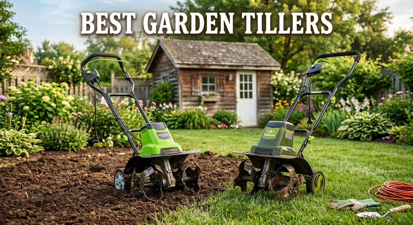 best garden tillers