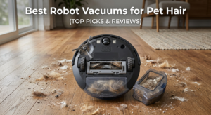best robot vacuums for pet hair