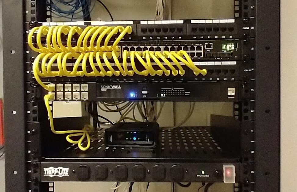 Tripp Lite 14-Outlet Rack Mount Surge Protector Power Strip PDU, 15A, 120V, 3000 Joules, 15ft Cord with 5-15P Plug, 1U Horizontal Rack Mount, Lifetime Manufacturer's Warranty (DRS-1215) customer photo 2