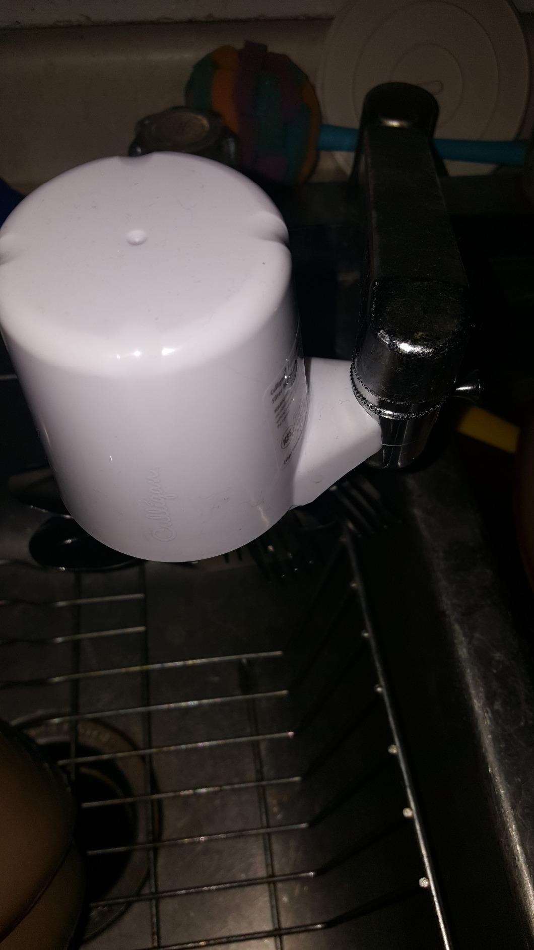 Culligan FM-15A Faucet Mount Filter with Advanced Water Filtration, White Finish customer photo 1