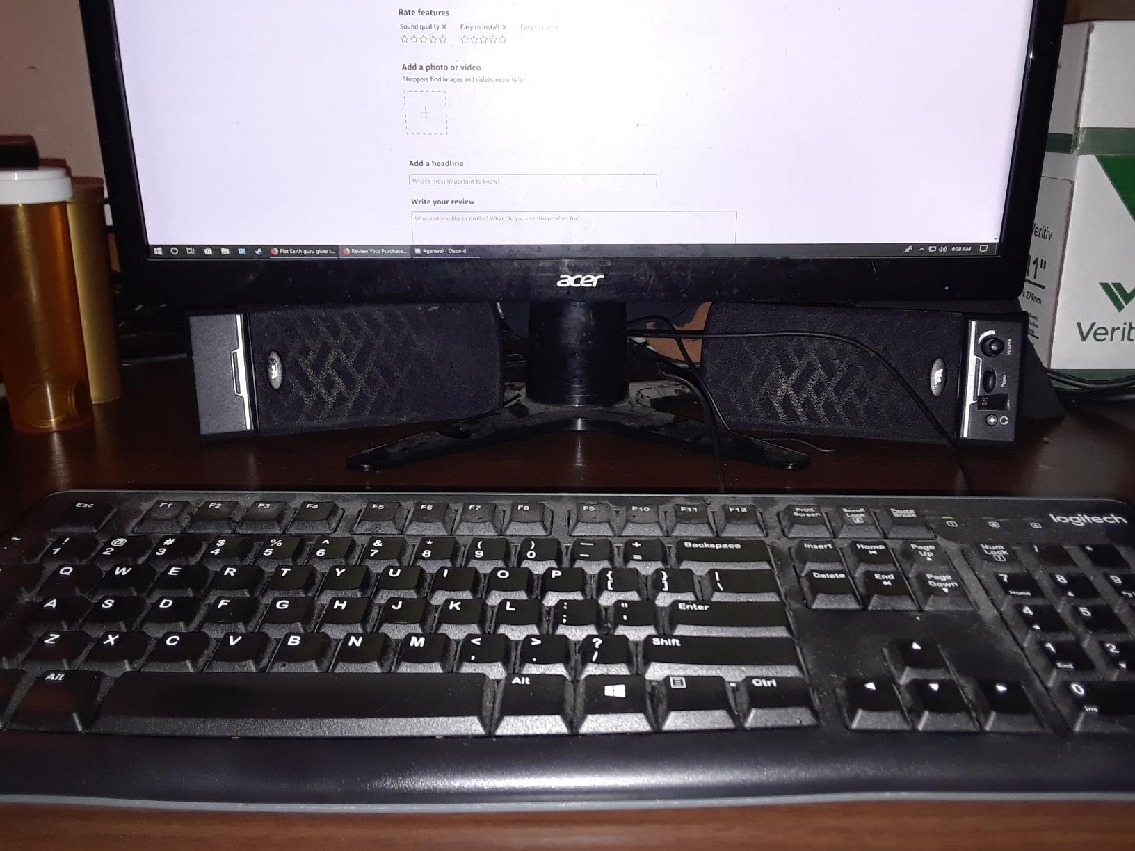 Cyber Acoustics CA-2014 Computer Speakers, Full Stereo Sound, Convenient Controls, Easy Setup customer photo 2