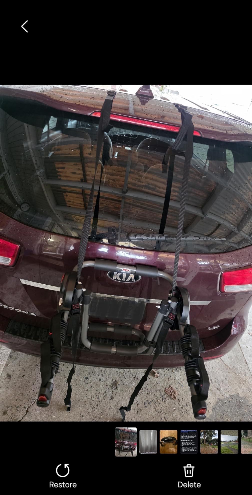 Bell Bike Trunk Rack customer photo 1