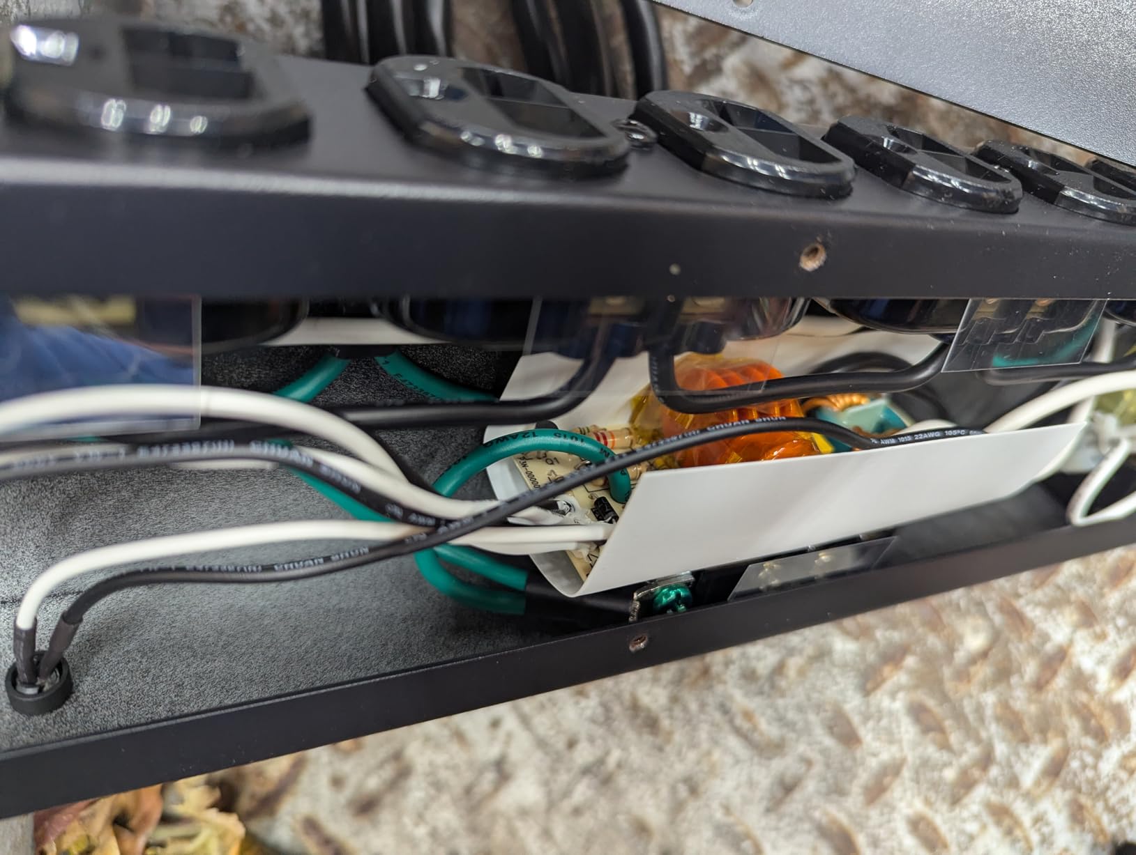 CyberPower CPS1220RMS Surge Protector, 120V/20A, 12 Outlets, 15ft Power Cord, 1U Rackmount customer photo 1