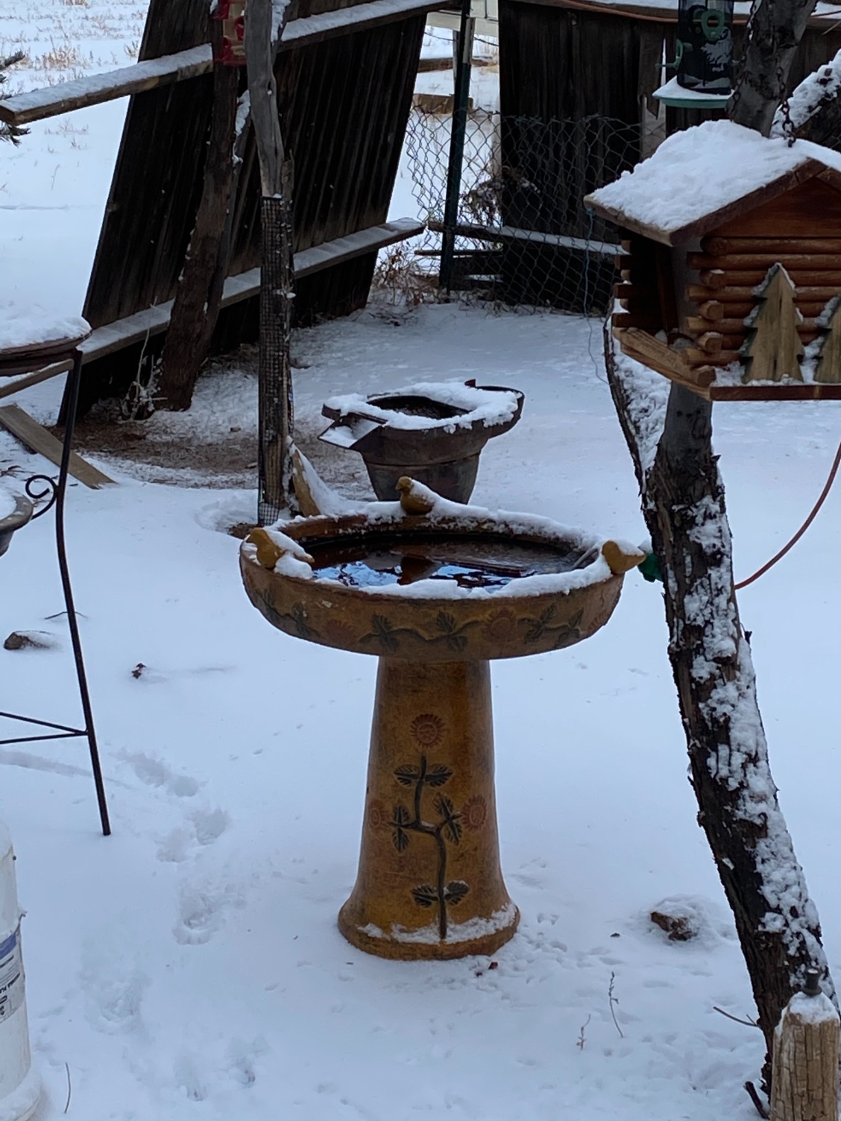 K&H Pet Products Super Ice Eliminator Bird Bath Heater, Safety Listed Submersible Bird Bath Deicer for Wild Birds Outside in Winter, Natural Rock 80W customer photo 2