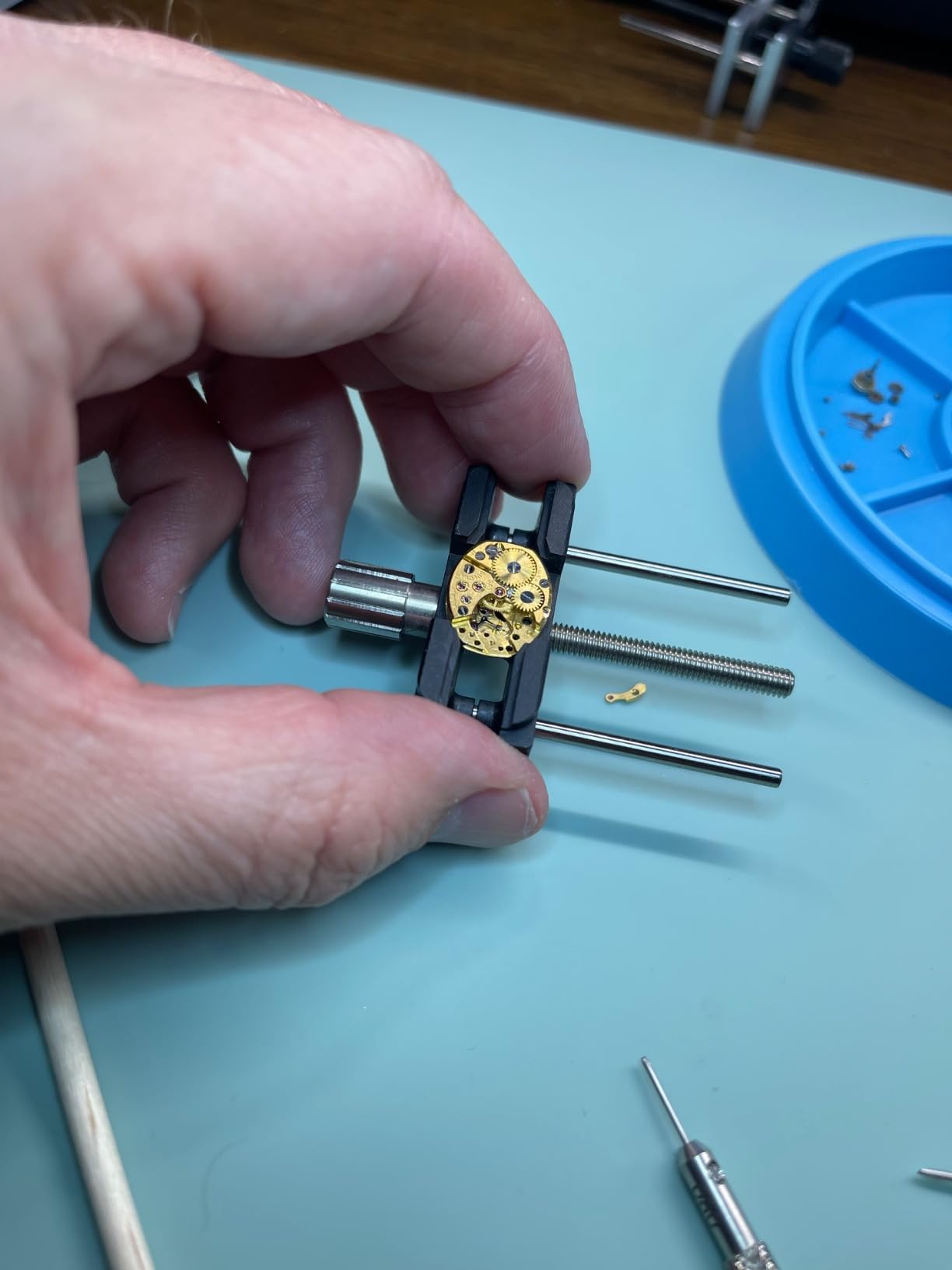 GYROS Swivel Head Pin Vise Hand Drill, 0