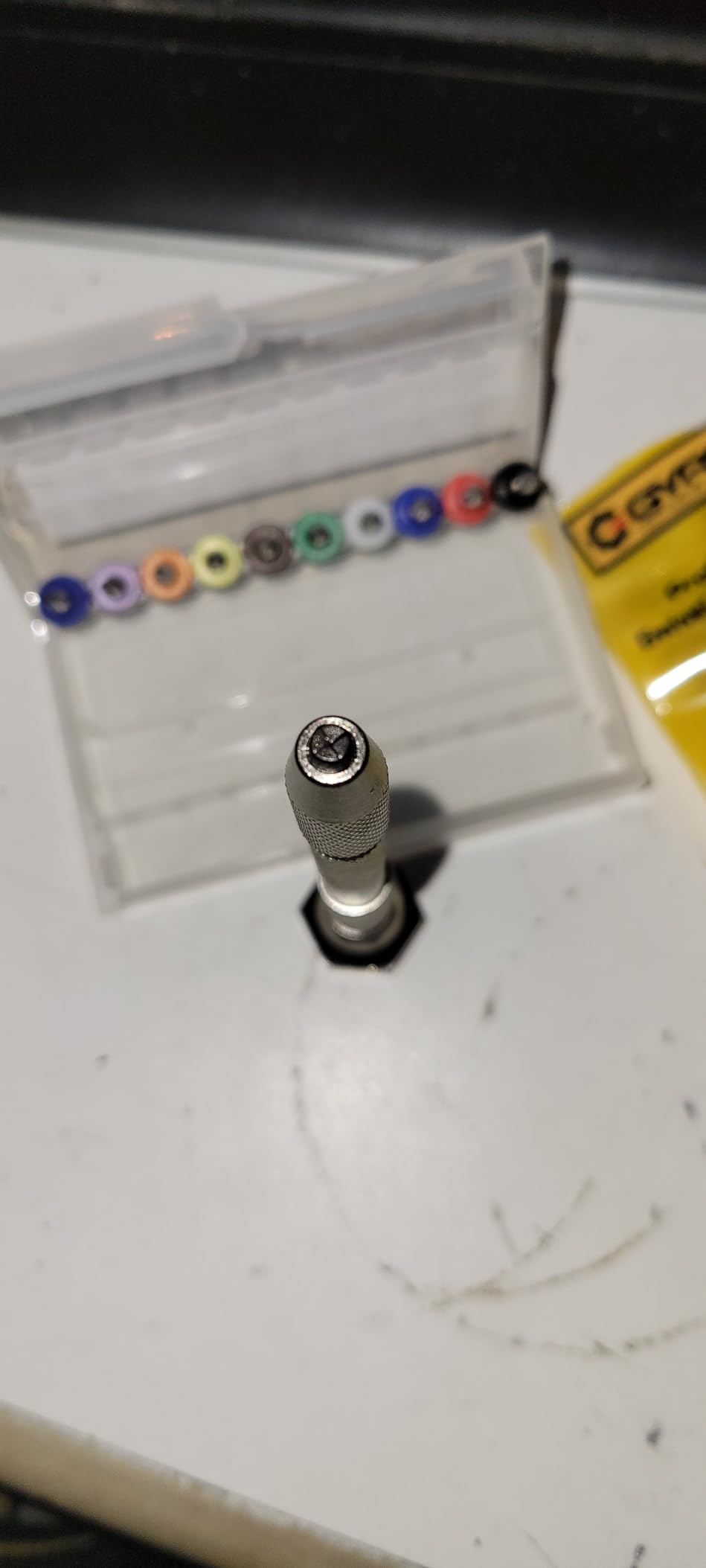 GYROS Swivel Head Pin Vise Hand Drill, 0