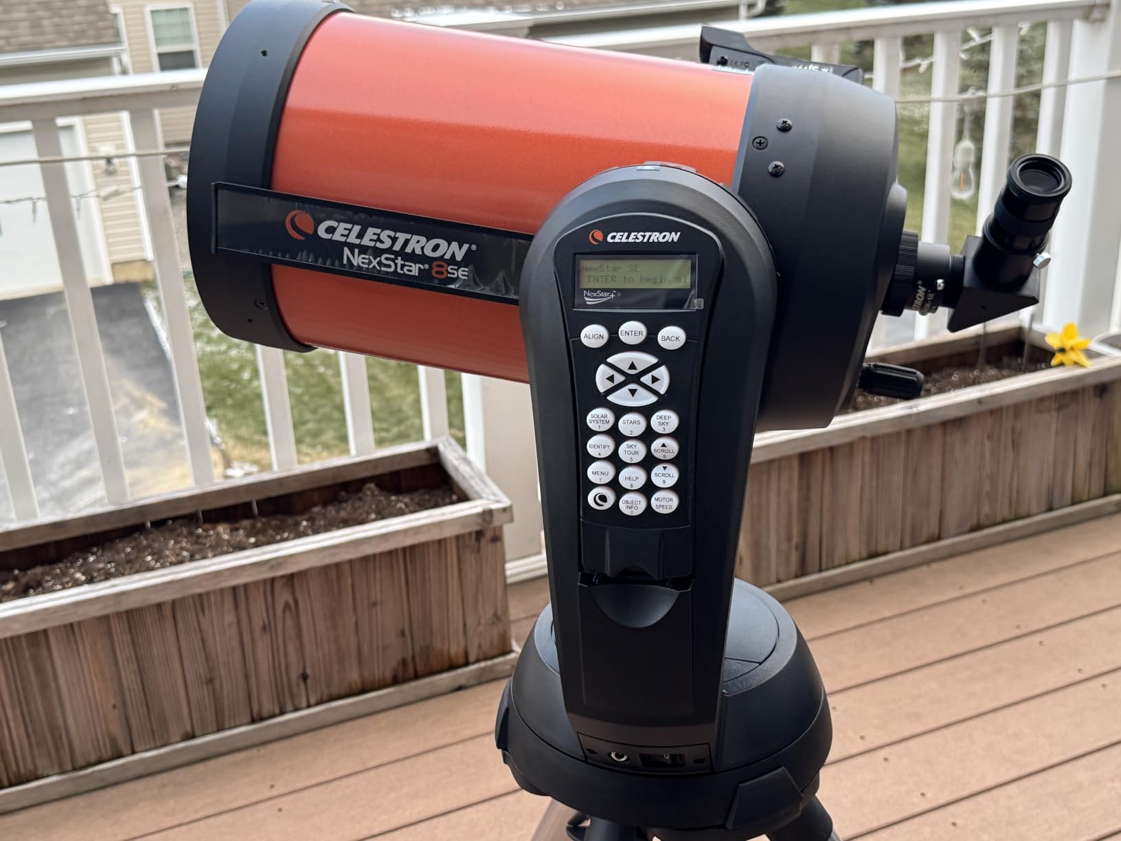 Celestron NexStar 8SE Computerized Telescope - 8-Inch Schmidt-Cassegrain Optical Tube - Fully Automated GoTo Mount with SkyAlign customer photo 1