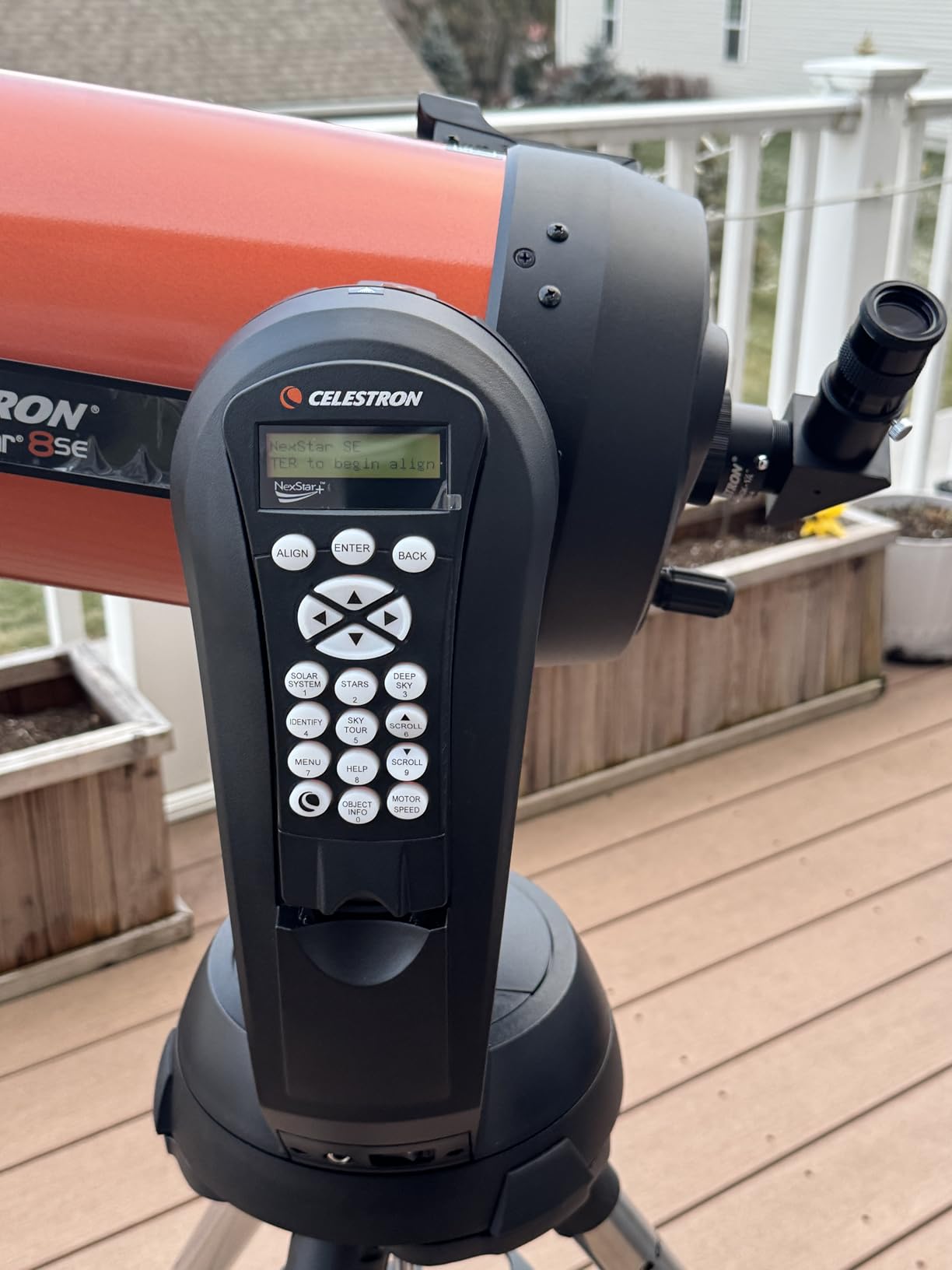 Celestron NexStar 8SE Computerized Telescope - 8-Inch Schmidt-Cassegrain Optical Tube - Fully Automated GoTo Mount with SkyAlign customer photo 2