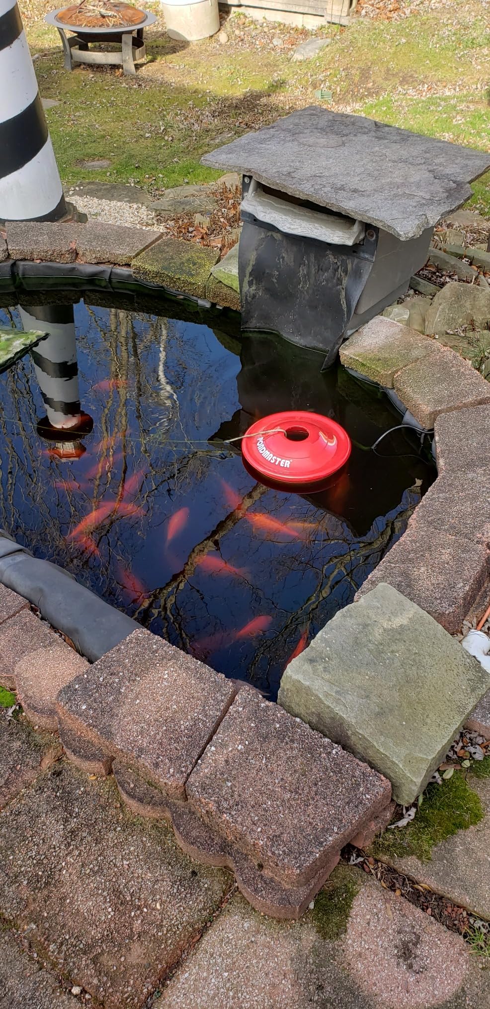 Danner Manufacturing, Inc., Pondmaster Pond De-icer, Red, #02175 customer photo 1