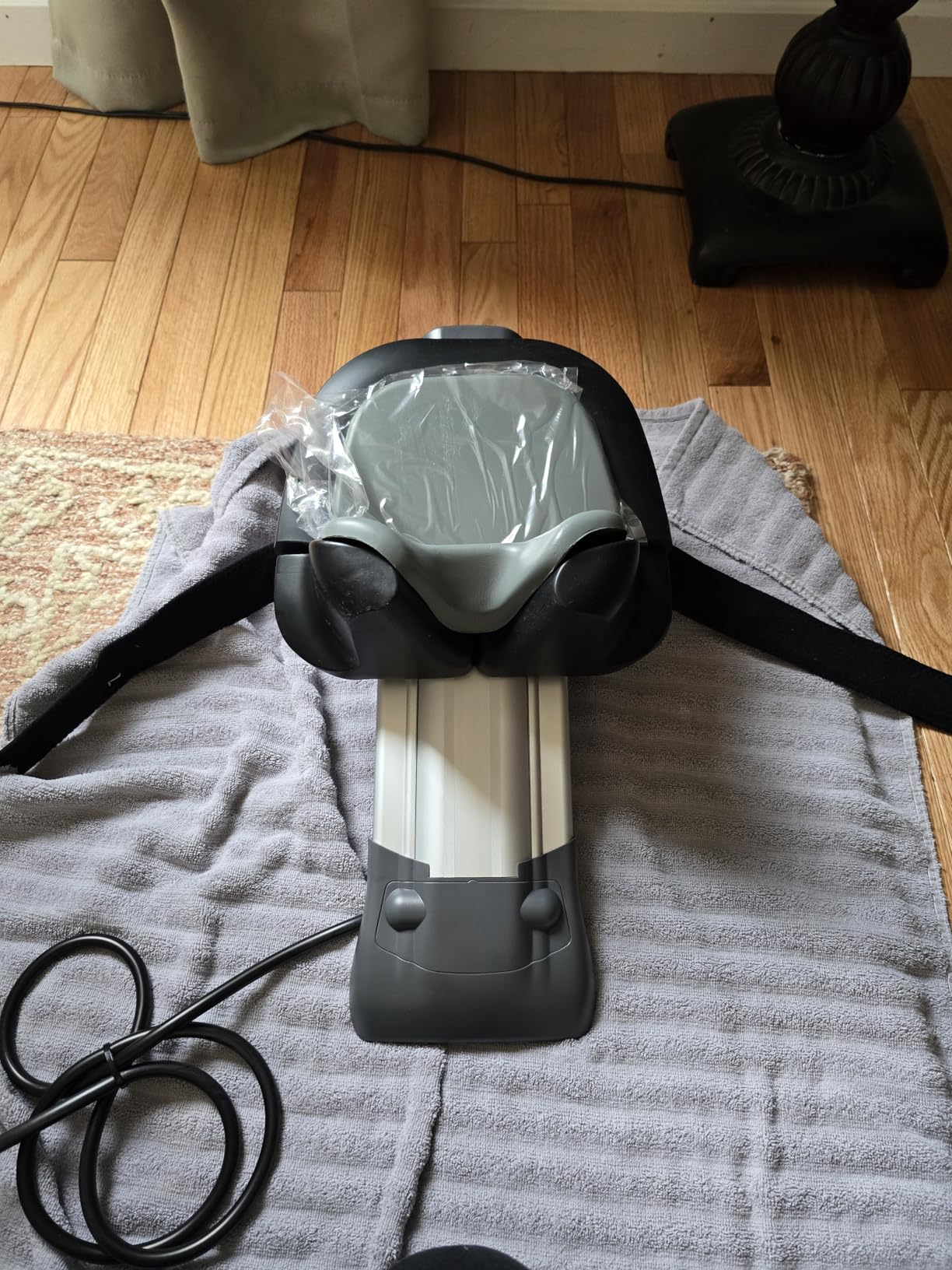 ComforTrac-Deluxe Home Cervical Traction Kit 2.0, Neck Therapy, Discomfort Relief, Relieve Cervicalgia, Degeneration of Disc, Spondylosis, and More, Carrying Case Included customer photo 1