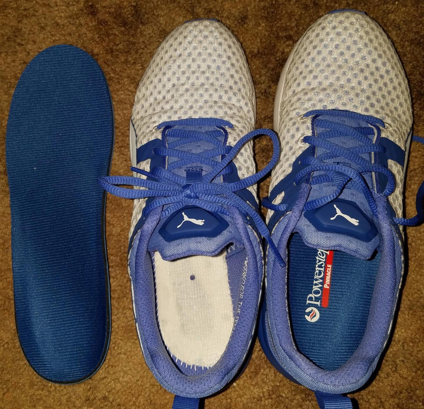 PowerStep Pinnacle Insoles, Orthotics for Plantar Fasciitis Relief, Made in USA Orthotic Insoles, Arch Support Inserts with Moderate Pronation, #1 Podiatrist Recommended customer photo 2