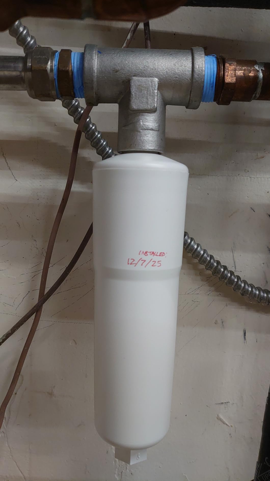 3M Aqua-Pure Whole House Scale Inhibition Inline Water System AP430SS, Prevents Scale Build Up On Hot Water Heaters and Boilers customer photo 1