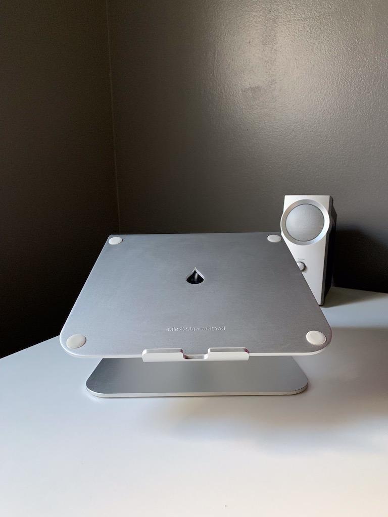 Rain Design 10032 mStand Laptop Stand, Silver (Patented) customer photo 1