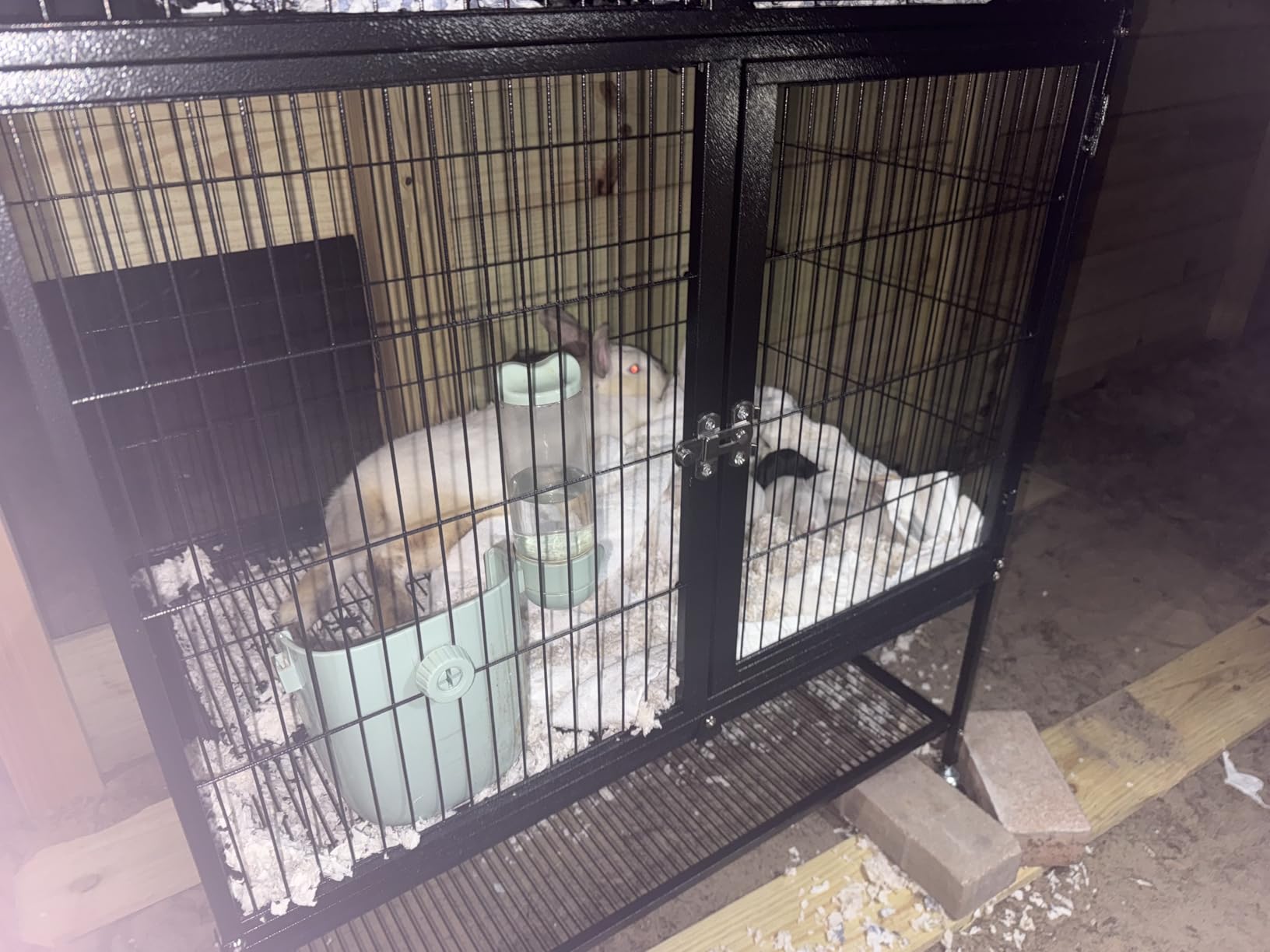 Prevue Pet Products 485 Feisty Ferret Home with Stand, Black Hammertone customer photo 1