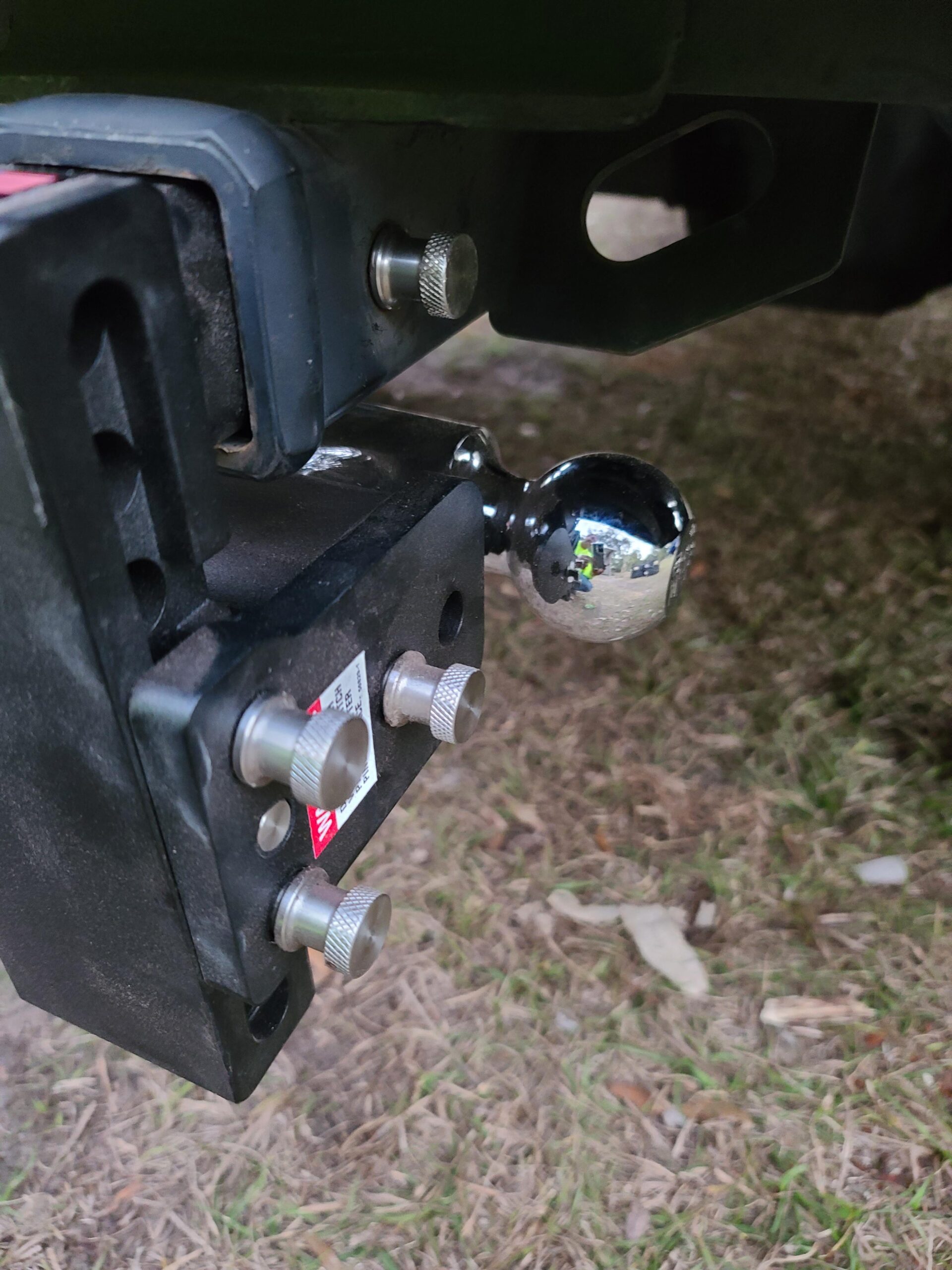 B&W Trailer Hitches Tow & Stow Adjustable Trailer Hitch Ball Mount - Fits 2