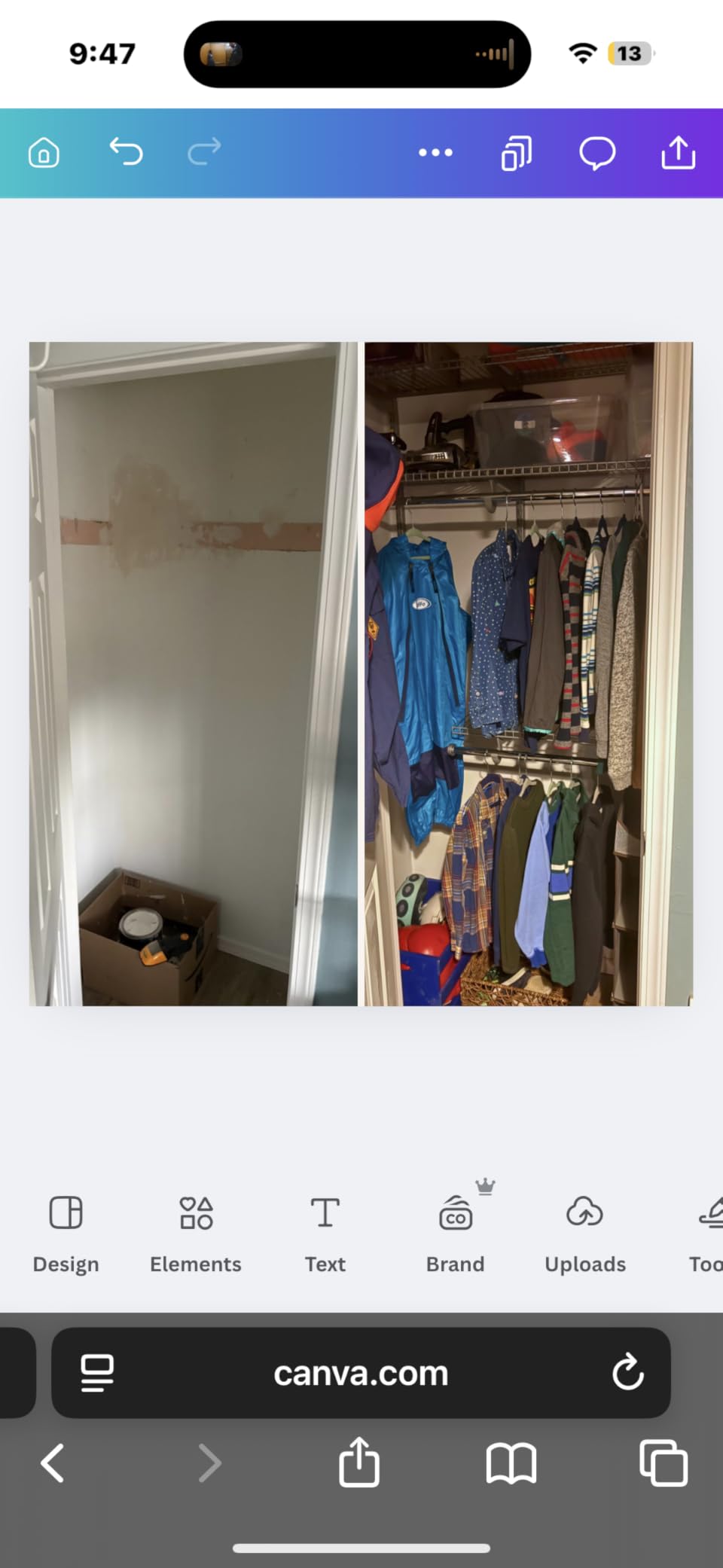 Rubbermaid Configurations Deluxe Custom Closet Kit 4-8Ft. Adjustable Metal Wire Shelving White Finish Expandable Organization System Hardware Included for Home Closet/Pantry/Laundry/Mudroom customer photo 1