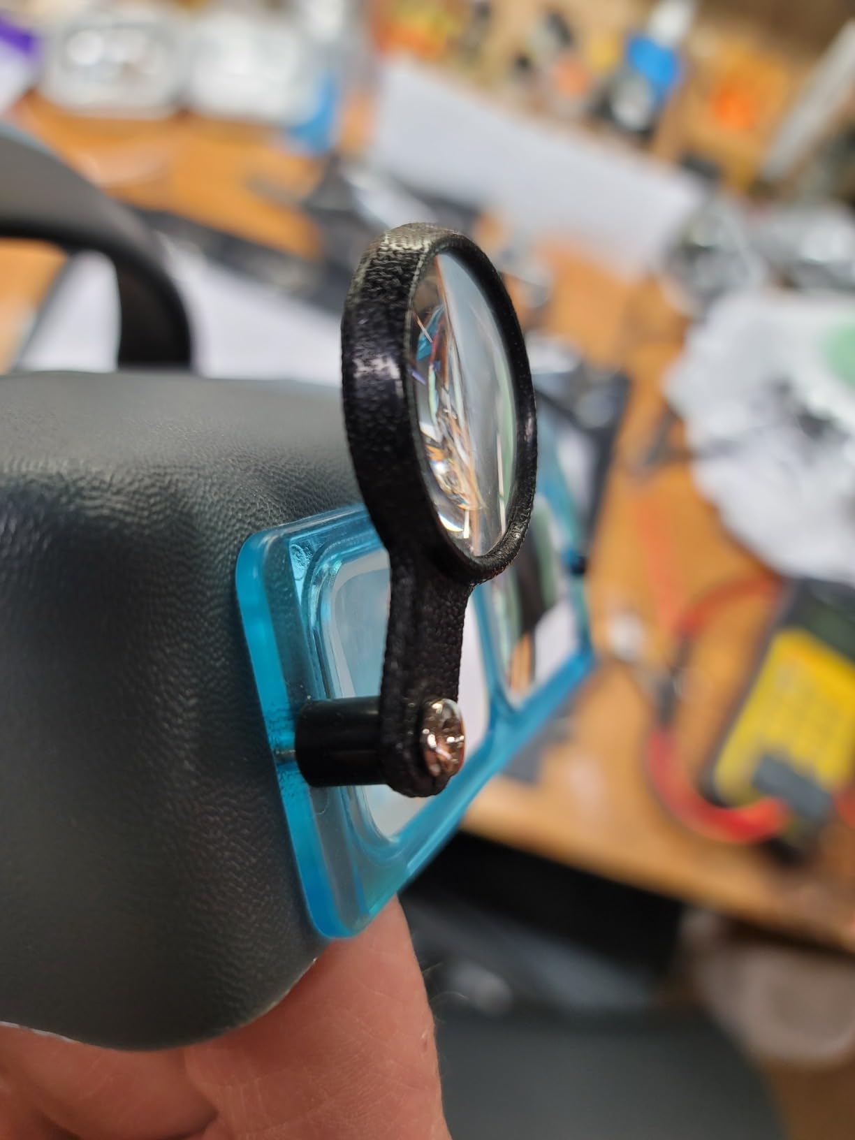 Donegan DA-5 OptiVisor Headband Magnifier, 2.5x Magnification, 8