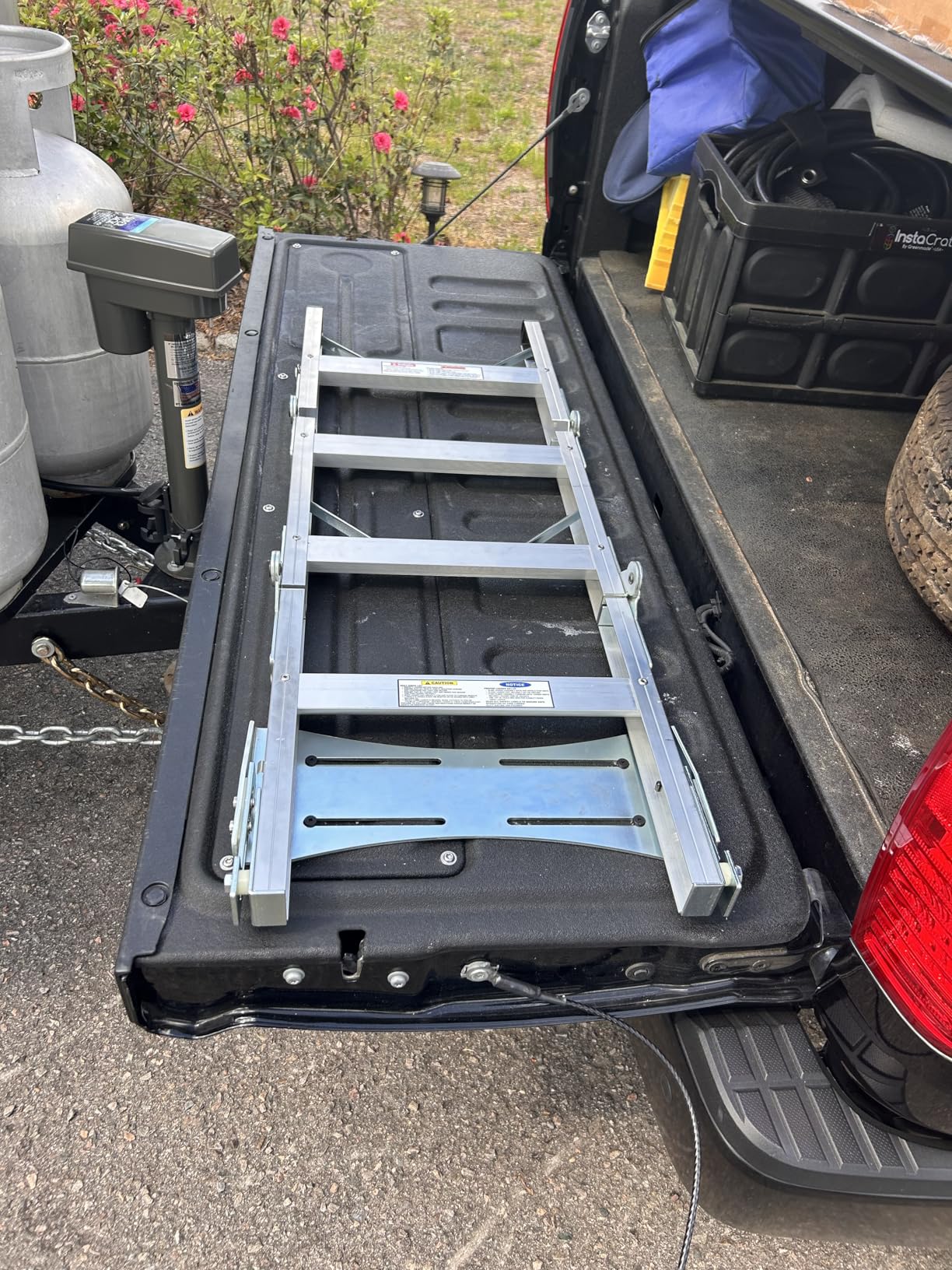 Westin 10-3000 Truck-Pal Tailgate Ladder Silver customer photo 1