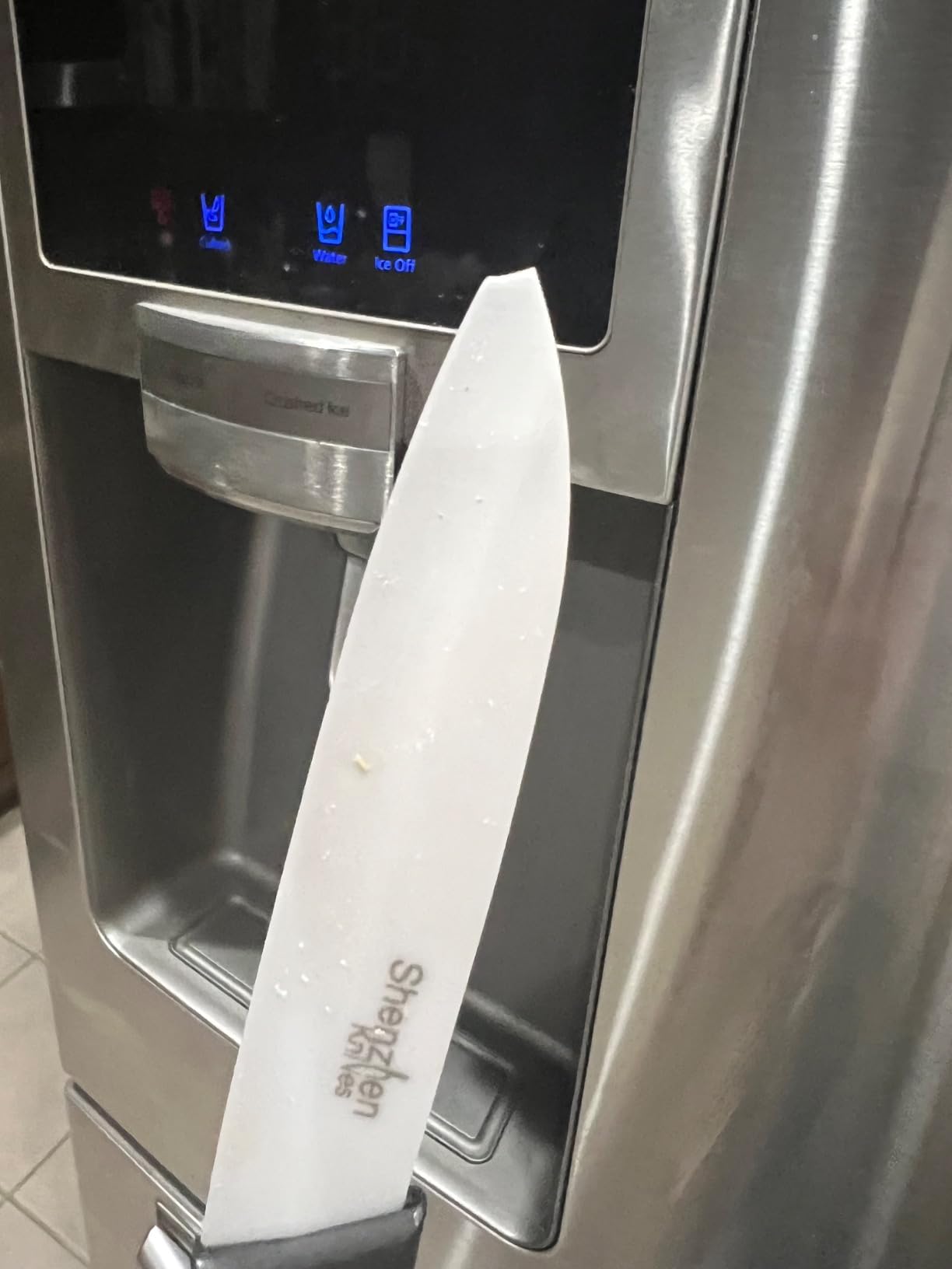 Shenzhen Knives White Ceramic Knife Set - 3-Piece Kitchen Knives Bundle: 6