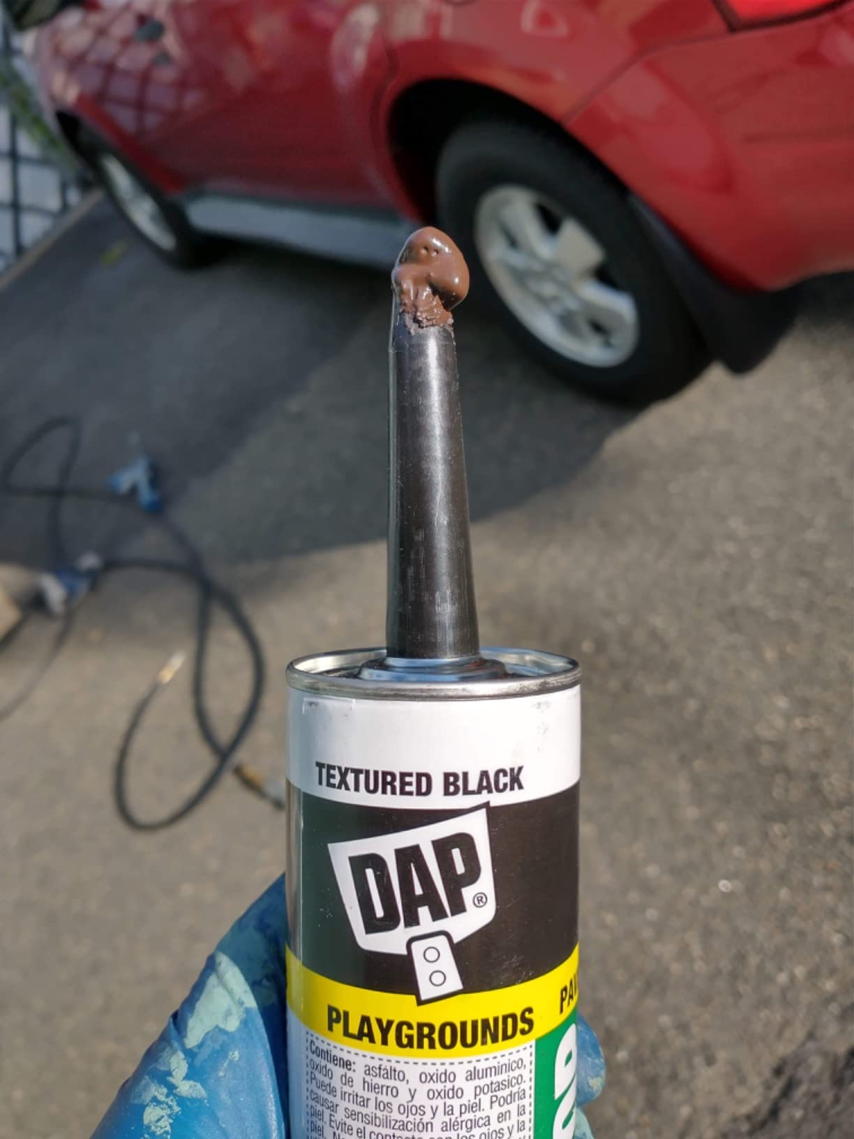 DAP Blacktop Asphalt Low Voc Sealant, Black, 10.1 Oz (7079827065) customer photo 2