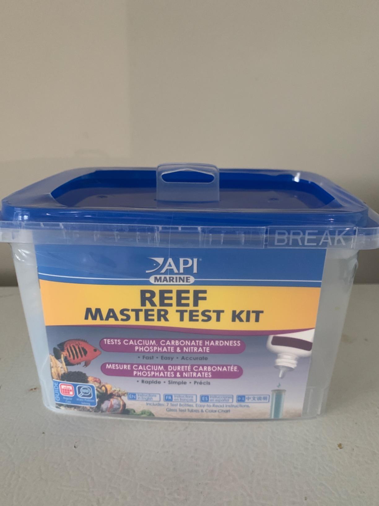 API REEF MASTER TEST KIT Reef Aquarium Water Test Kit 1-Count customer photo 2
